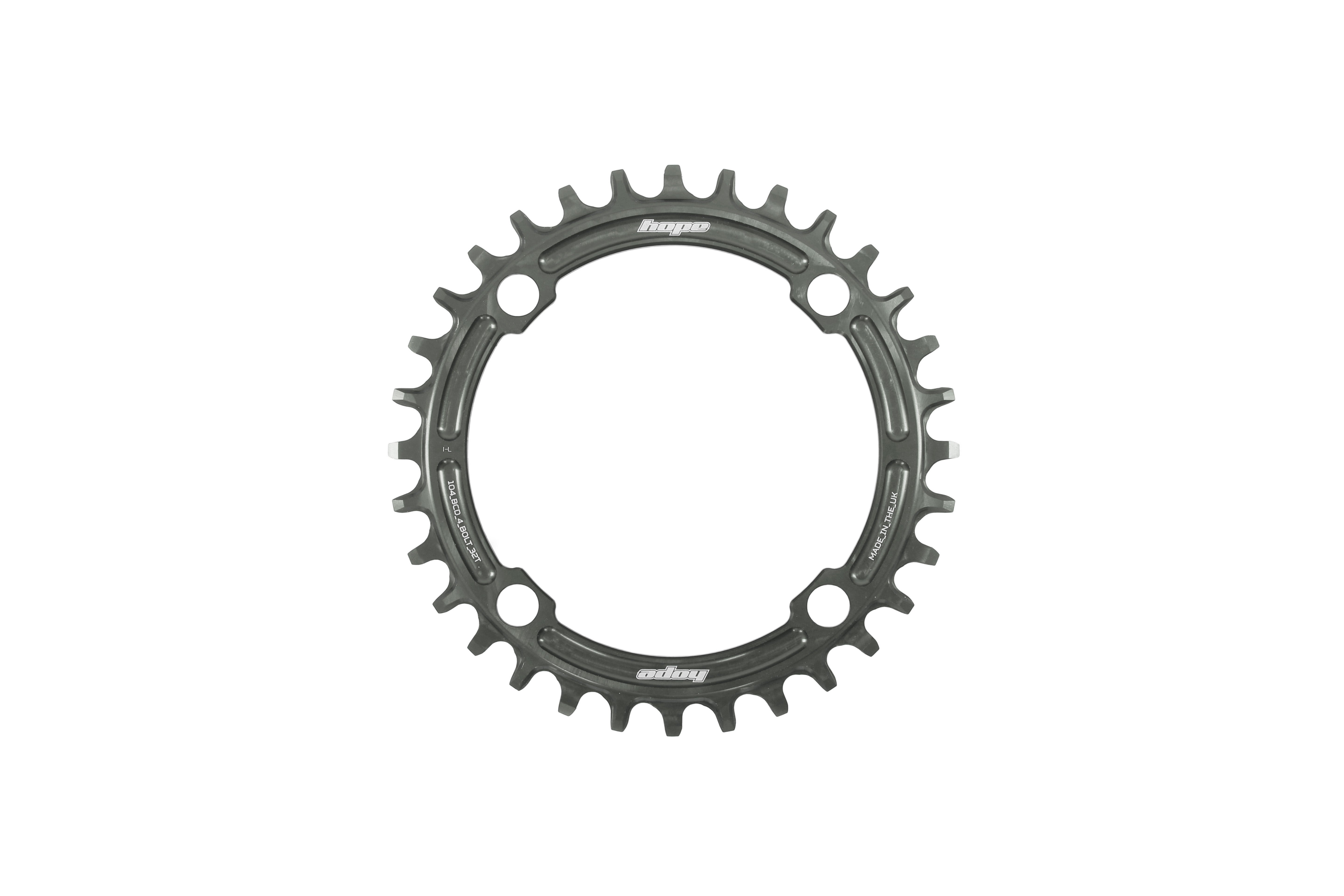Hope R22 104 BCD Chainring Smoke / 32T