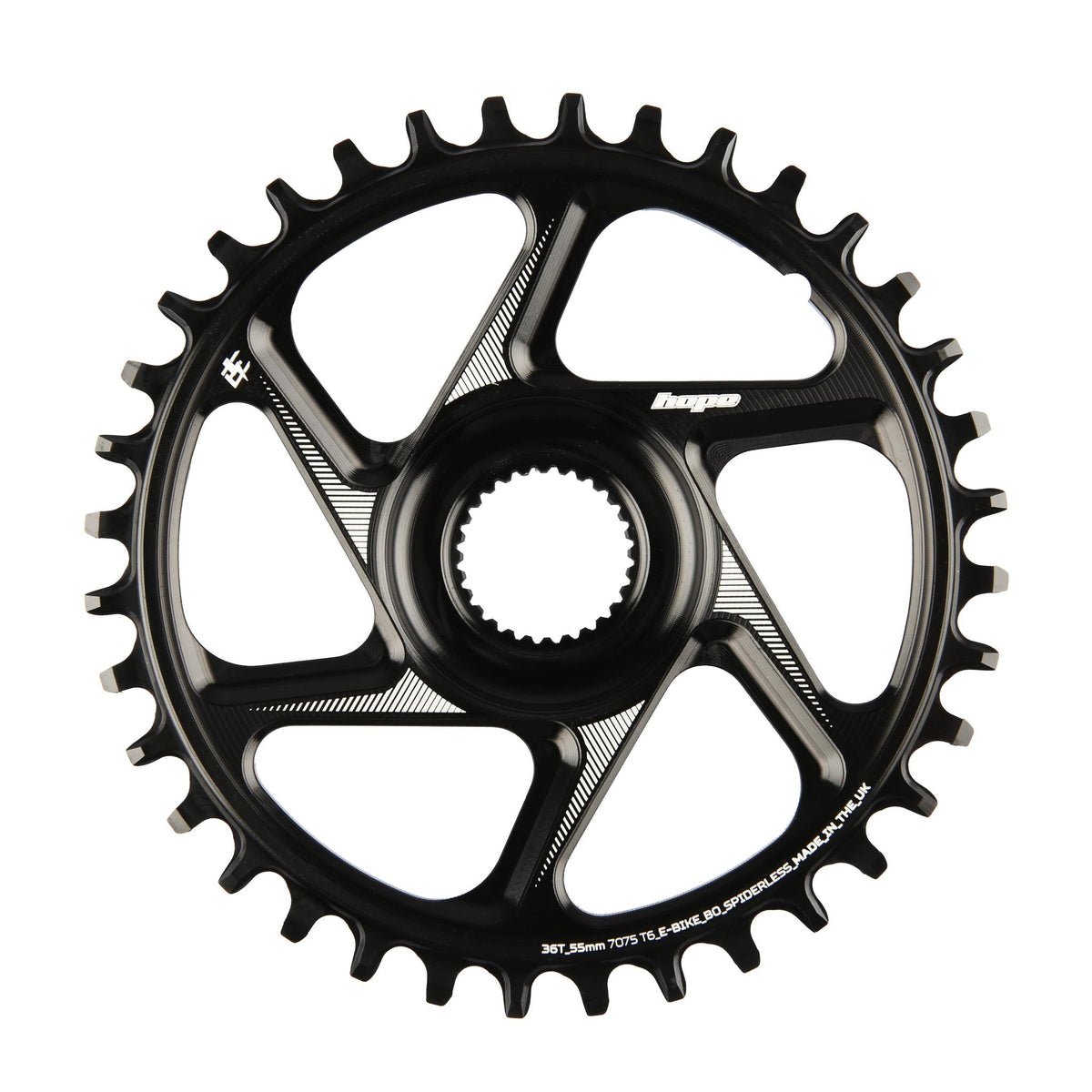 Hope R22 E-Bike Spiderless Retainer Ring - Bosch Gen 4 (55mm Wide ...