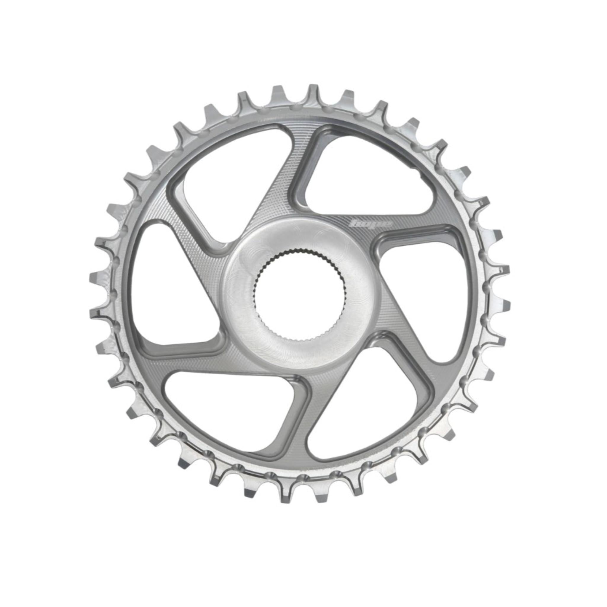 Hope R22 E-Bike Spiderless Retainer Ring - Shimano Silver / 34T