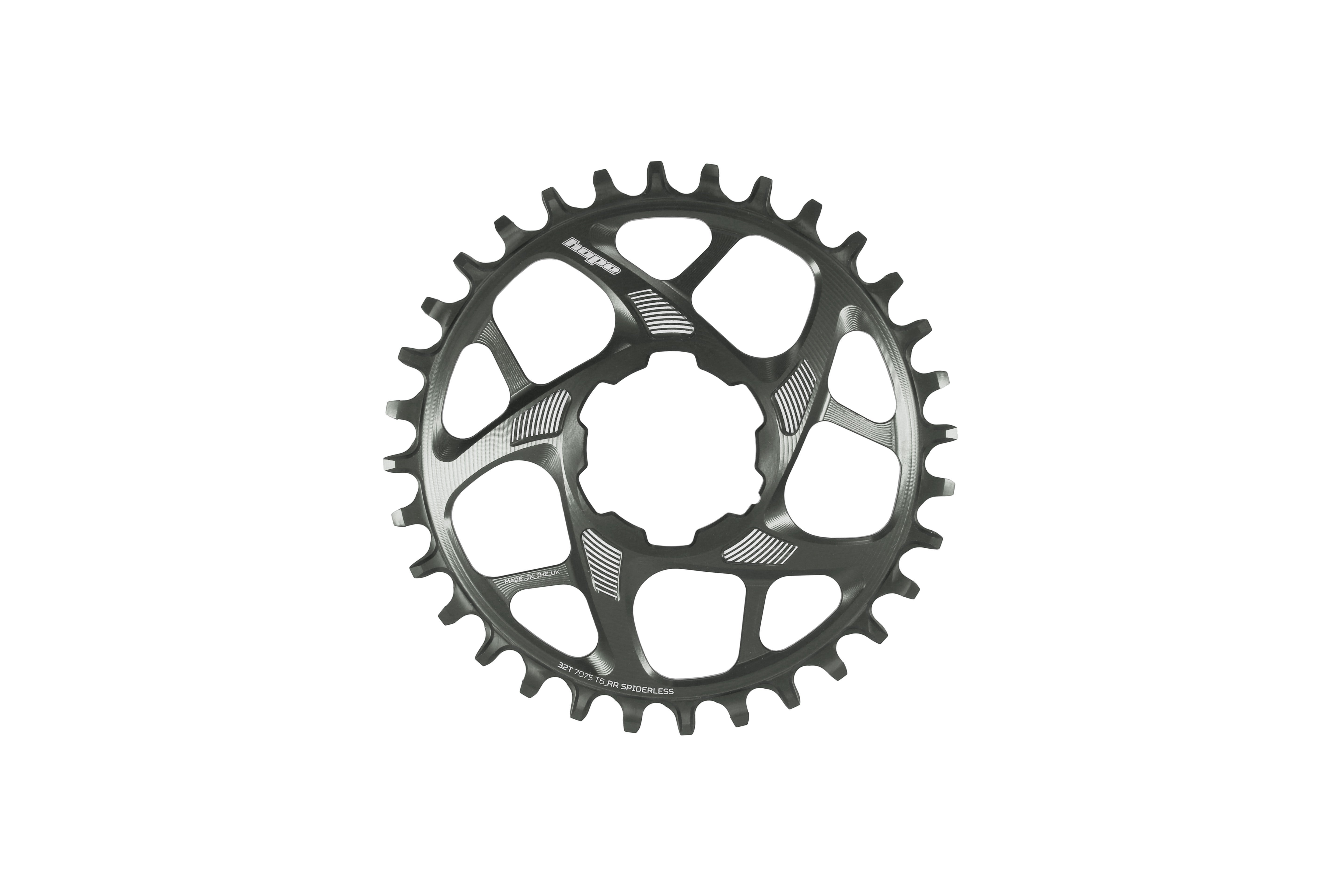 Hope R22 Spiderless Chainring Standard Smoke / 28T