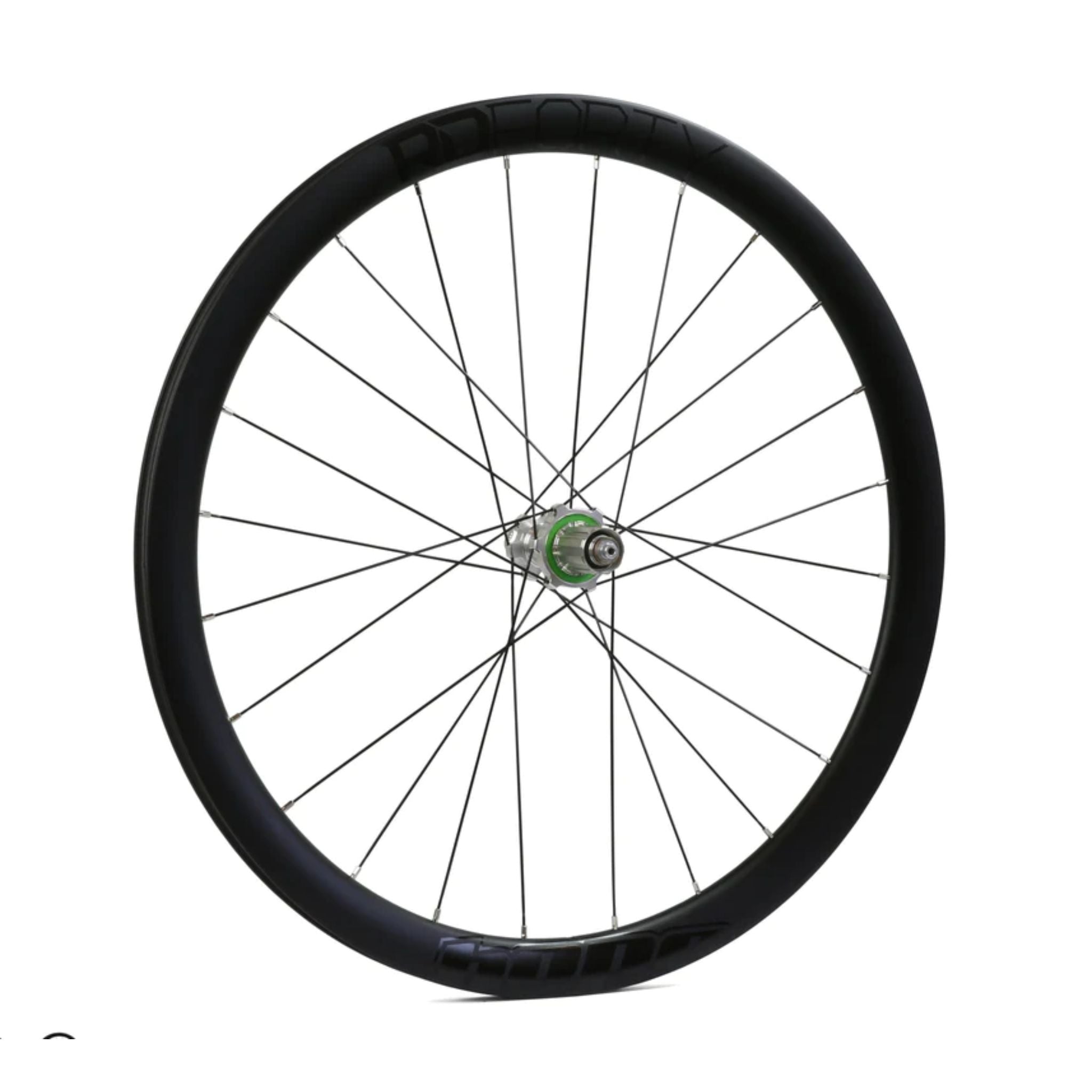 Hope RD40 Carbon Pro 5 Road 700c Front Wheel Silver / 110mm Boost