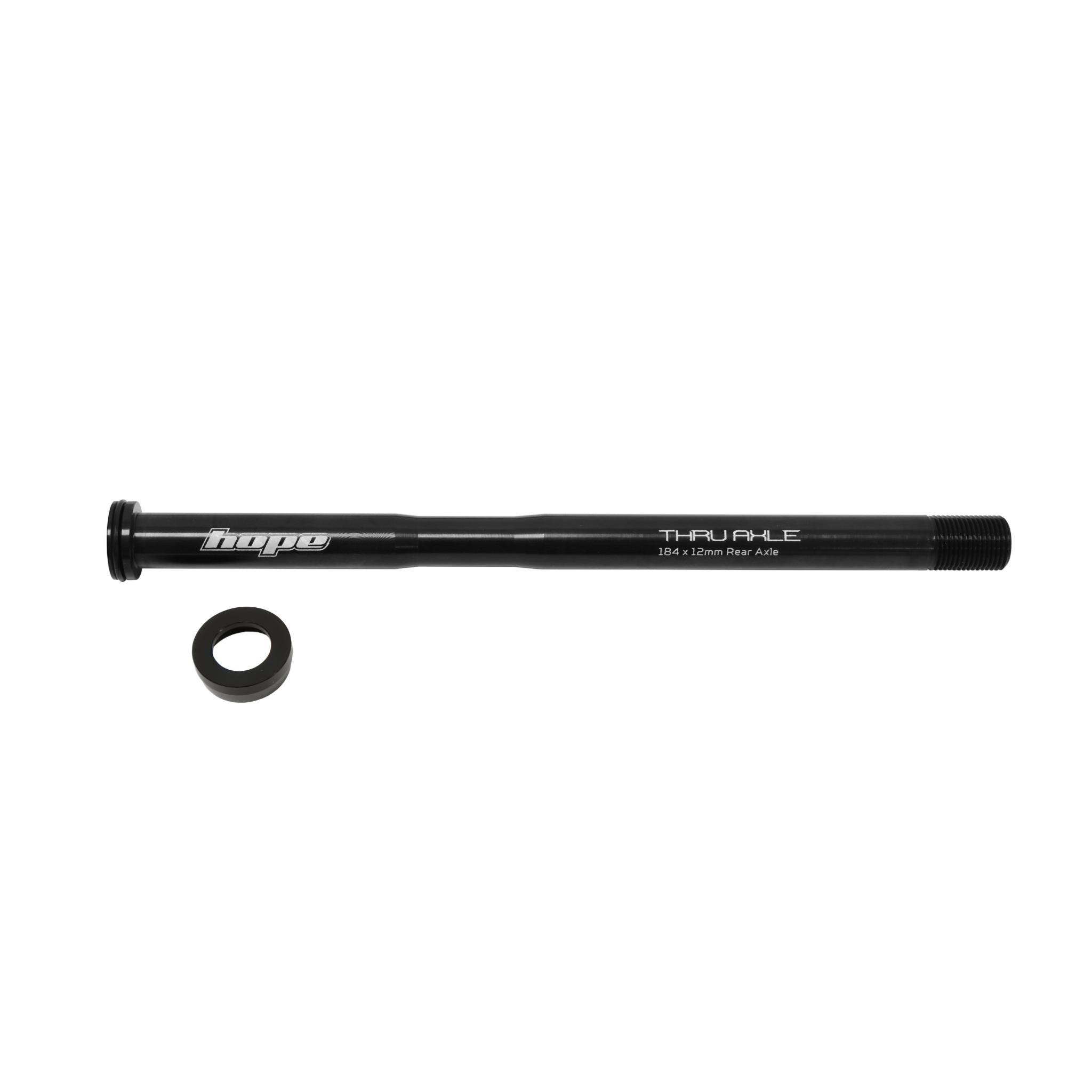 Hope Rear Thru Axle Black / 167mm (164.5 - 167mm)