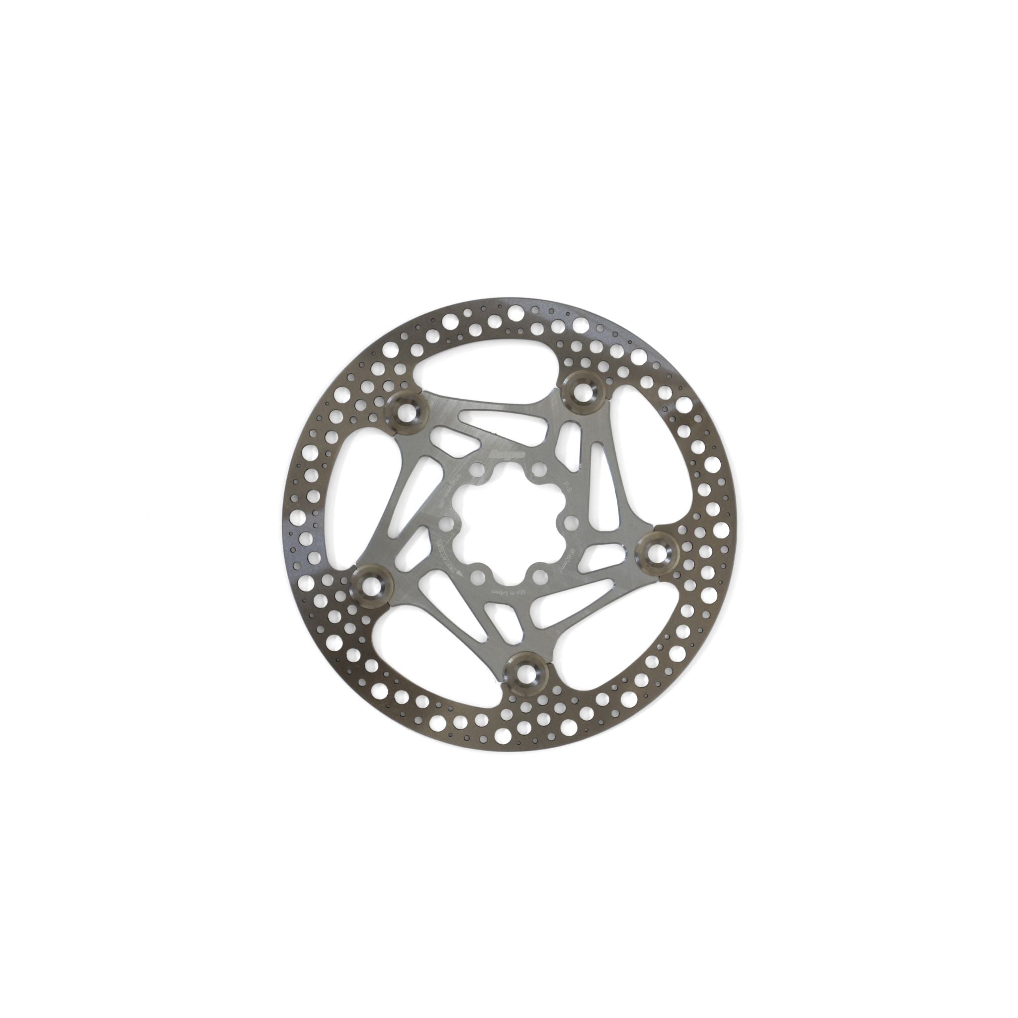 Hope Road Floating Disc Brake Rotor 6-Bolt Silver / 140mm
