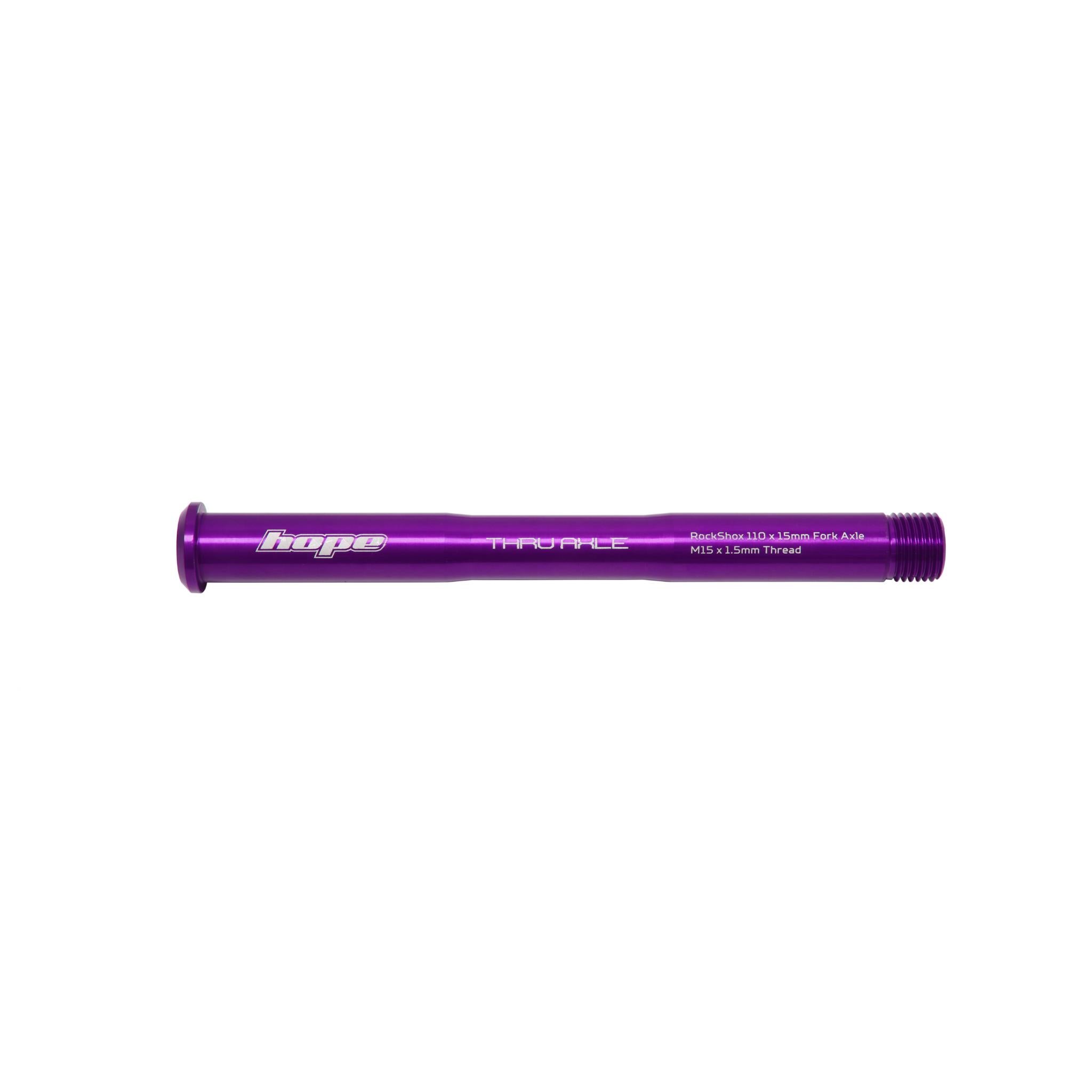 Hope Rockshox Fork Thru Axle Purple / 110mm