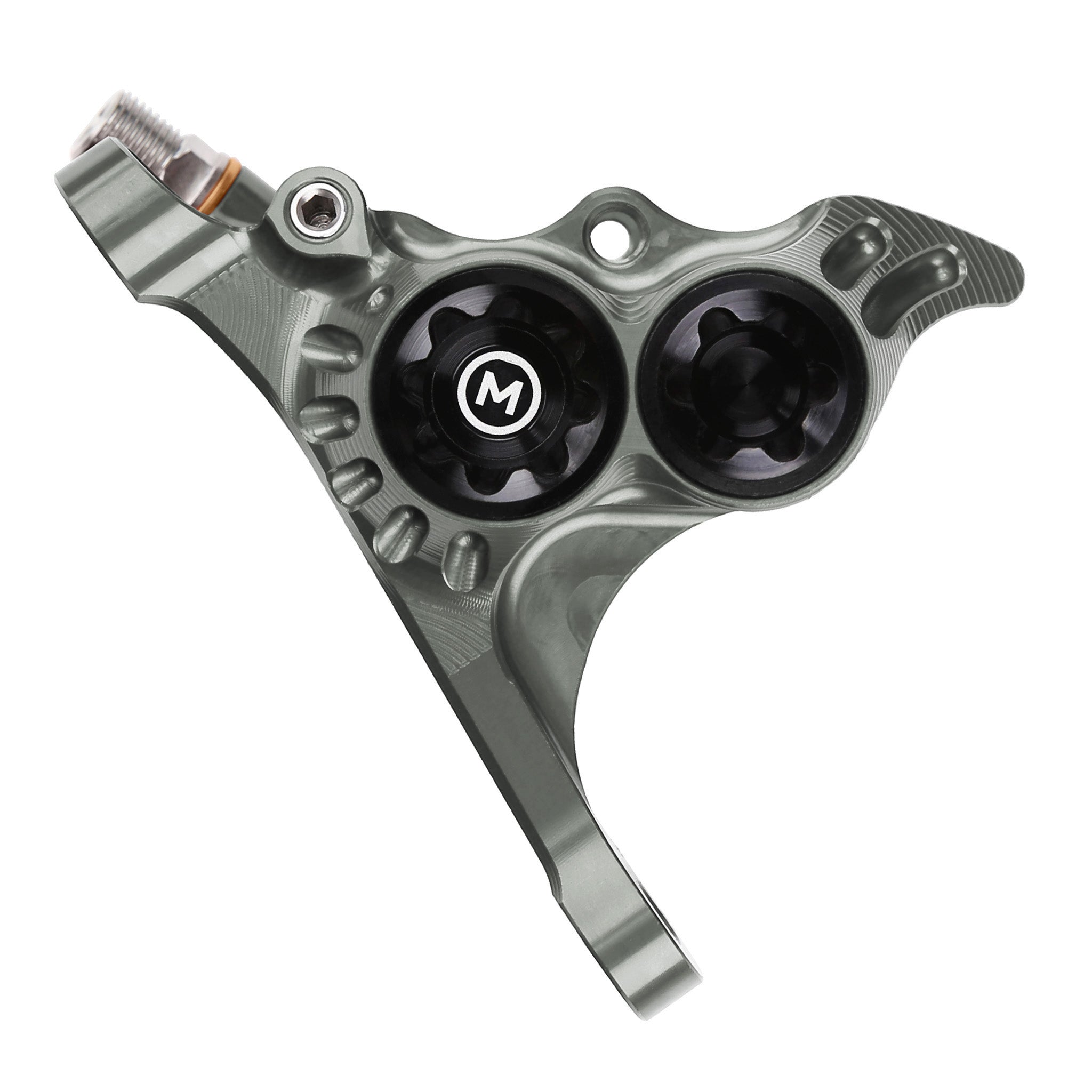 Hope RX4+ Flatmount Front +20mm Mineral Oil Disc Brake Caliper Smoke