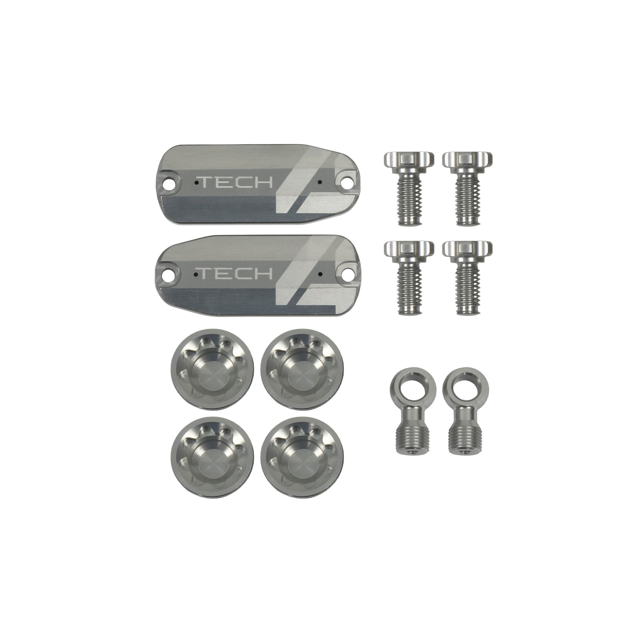 Hope Tech 4 E4 Custom Kit Silver