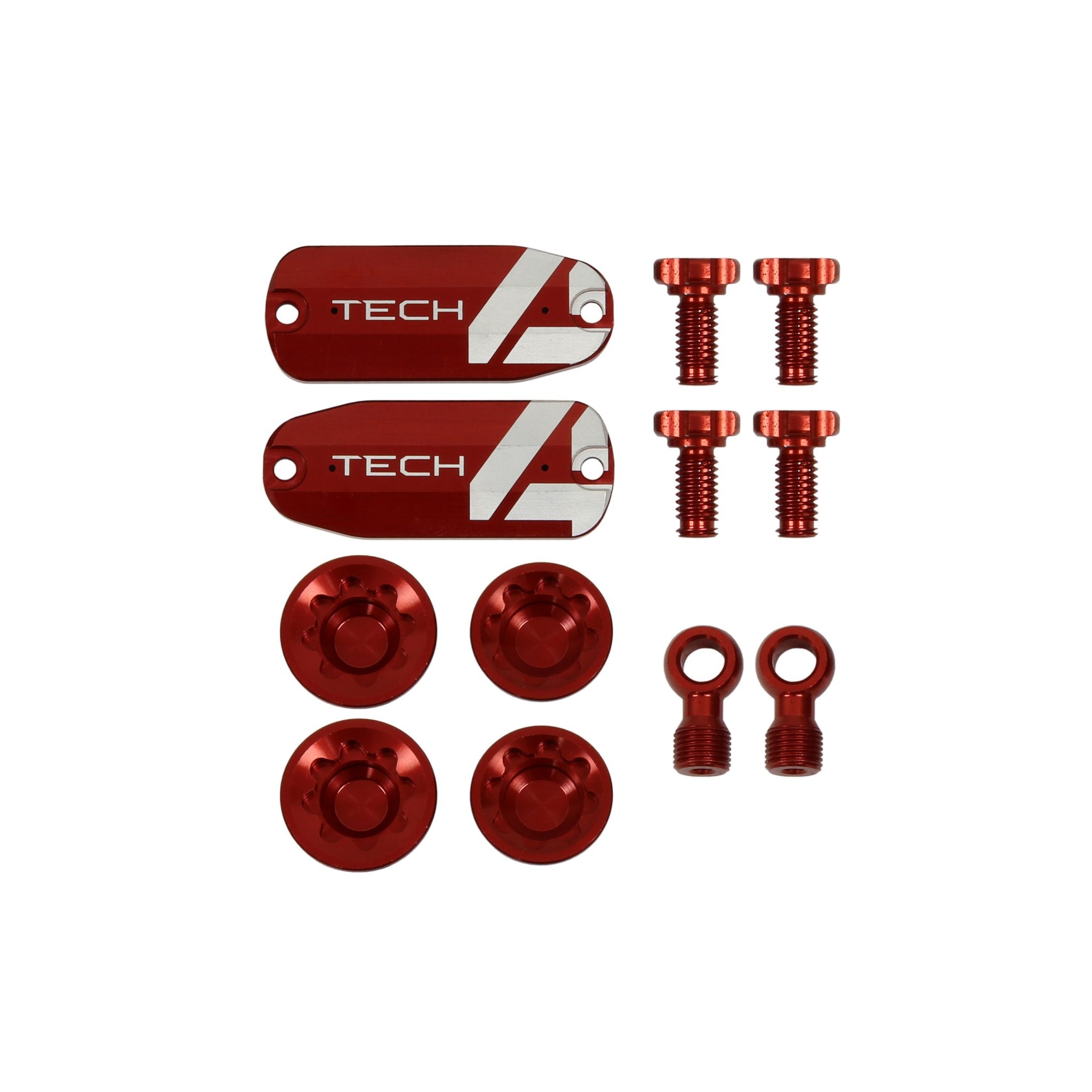 Hope Tech 4 V4 Custom Kit Red