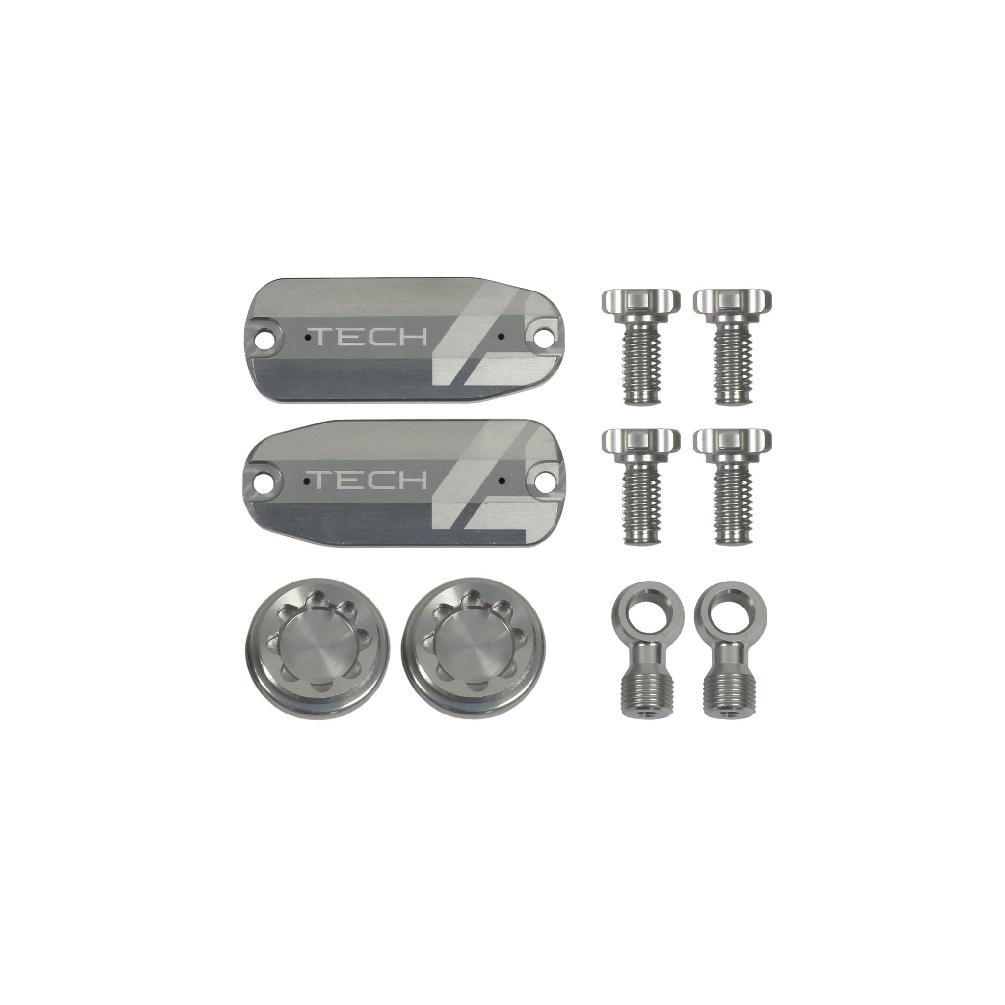 Hope Tech 4 X2 Custom Kit Silver