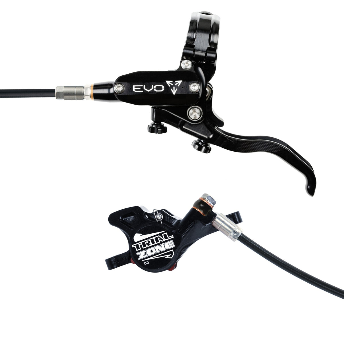 Hope Tech 4 EVO Trial Zone Disc Brake Black Left Hand