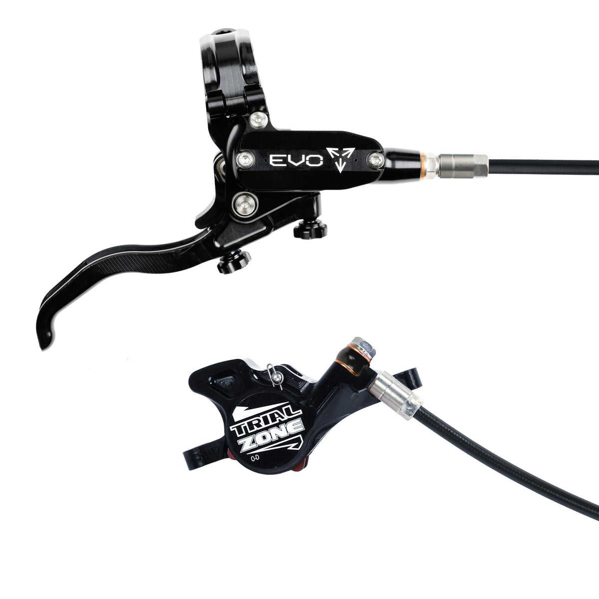 Hope Tech 4 EVO Trial Zone Disc Brake Black Right Hand
