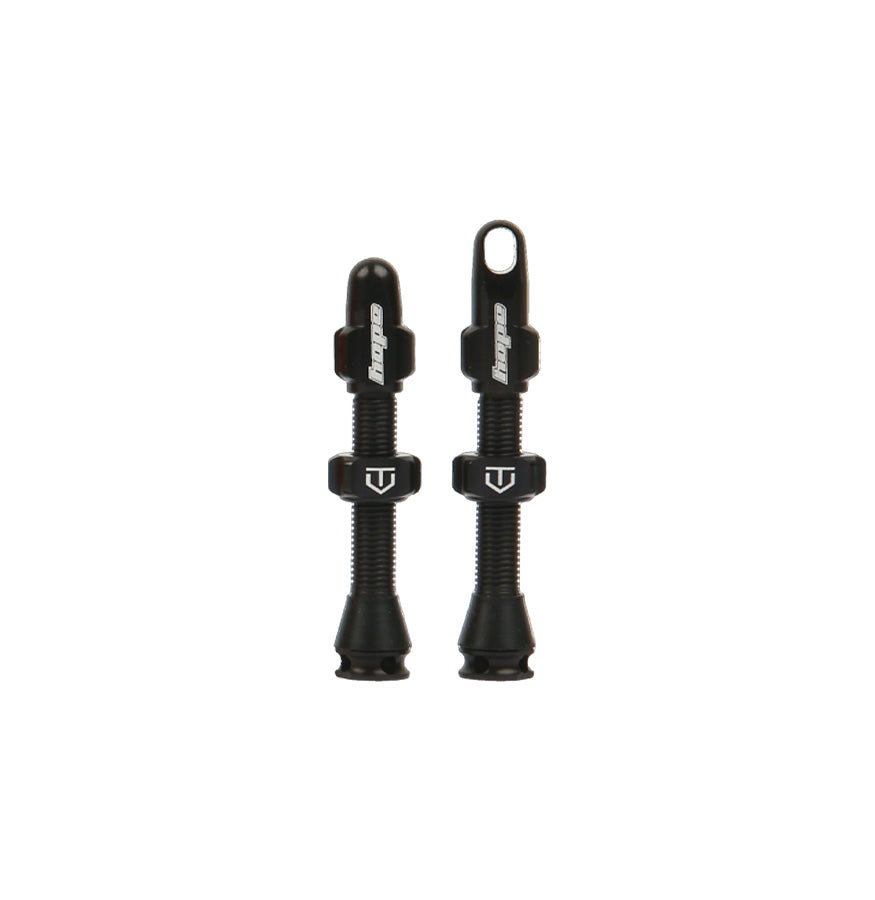 Hope Tubeless Valves - 40mm (Pair) Black