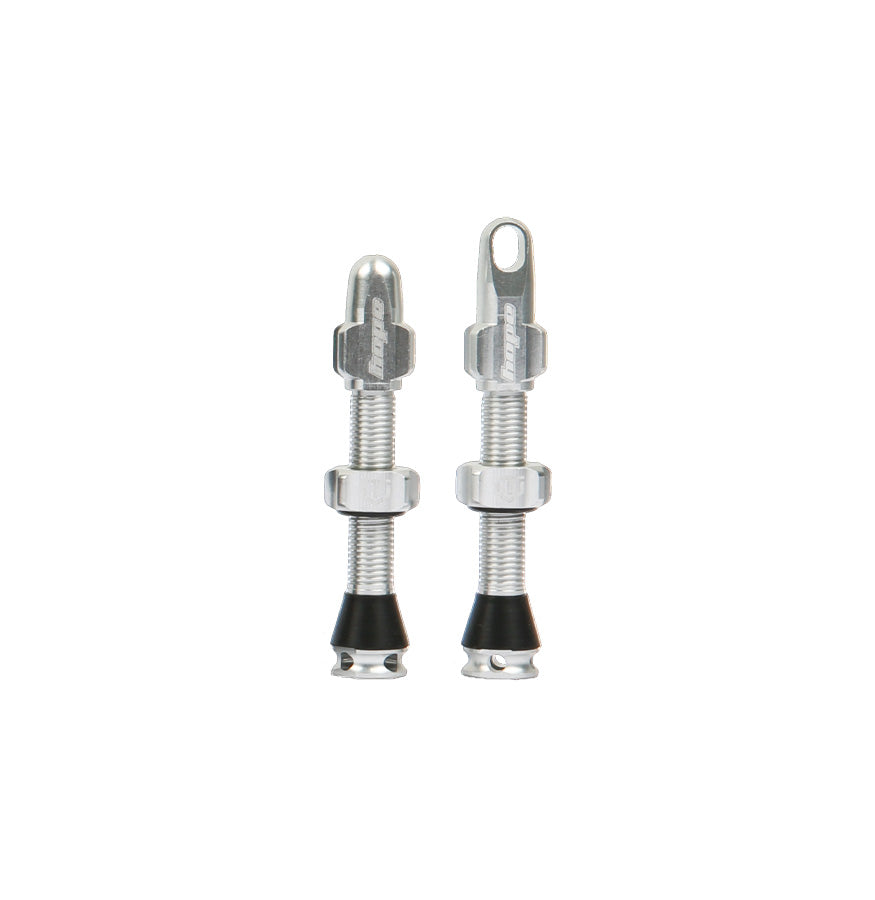Hope Tubeless Valves - 40mm (Pair) Silver