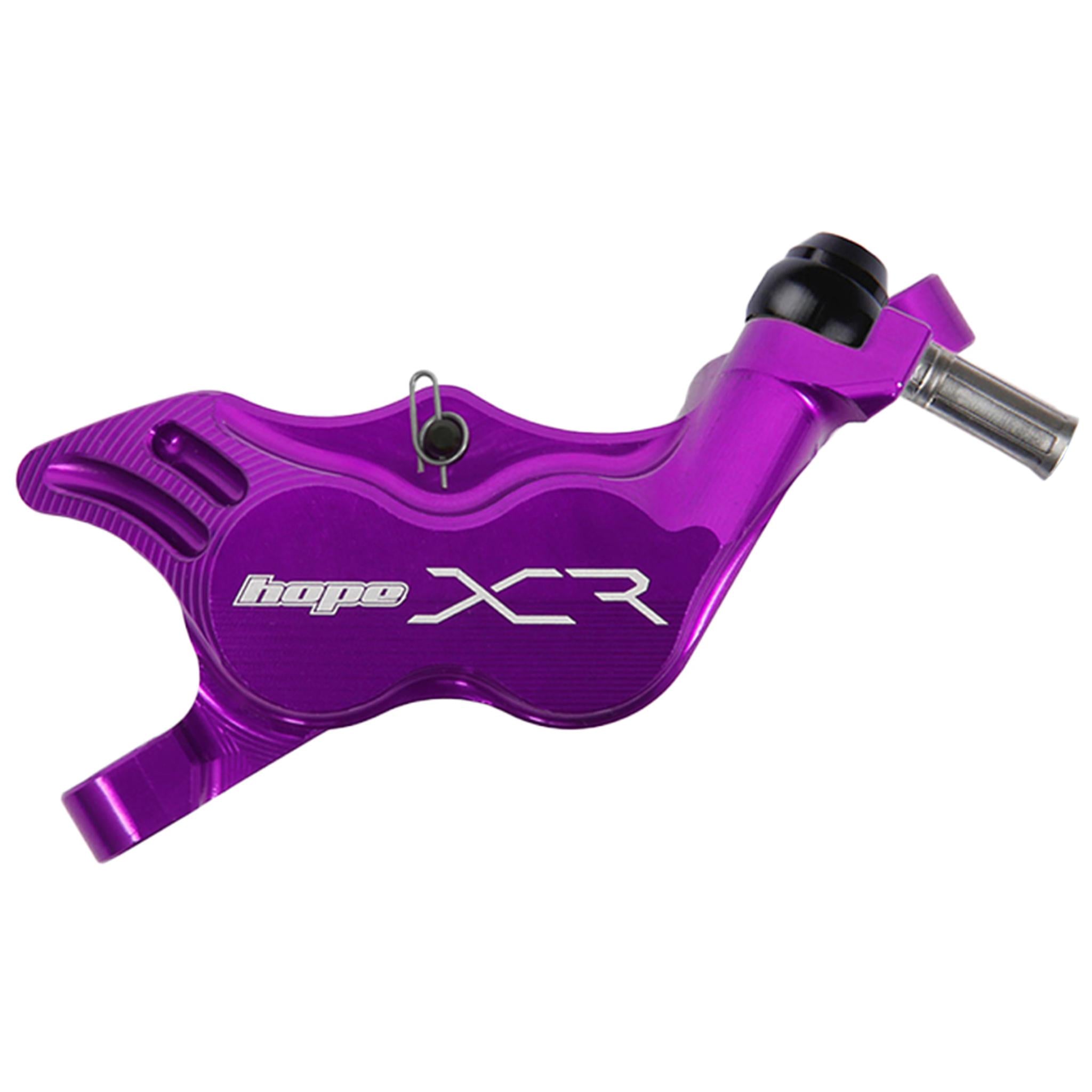 Hope XCR Pro E4 Disc Brake Caliper Purple