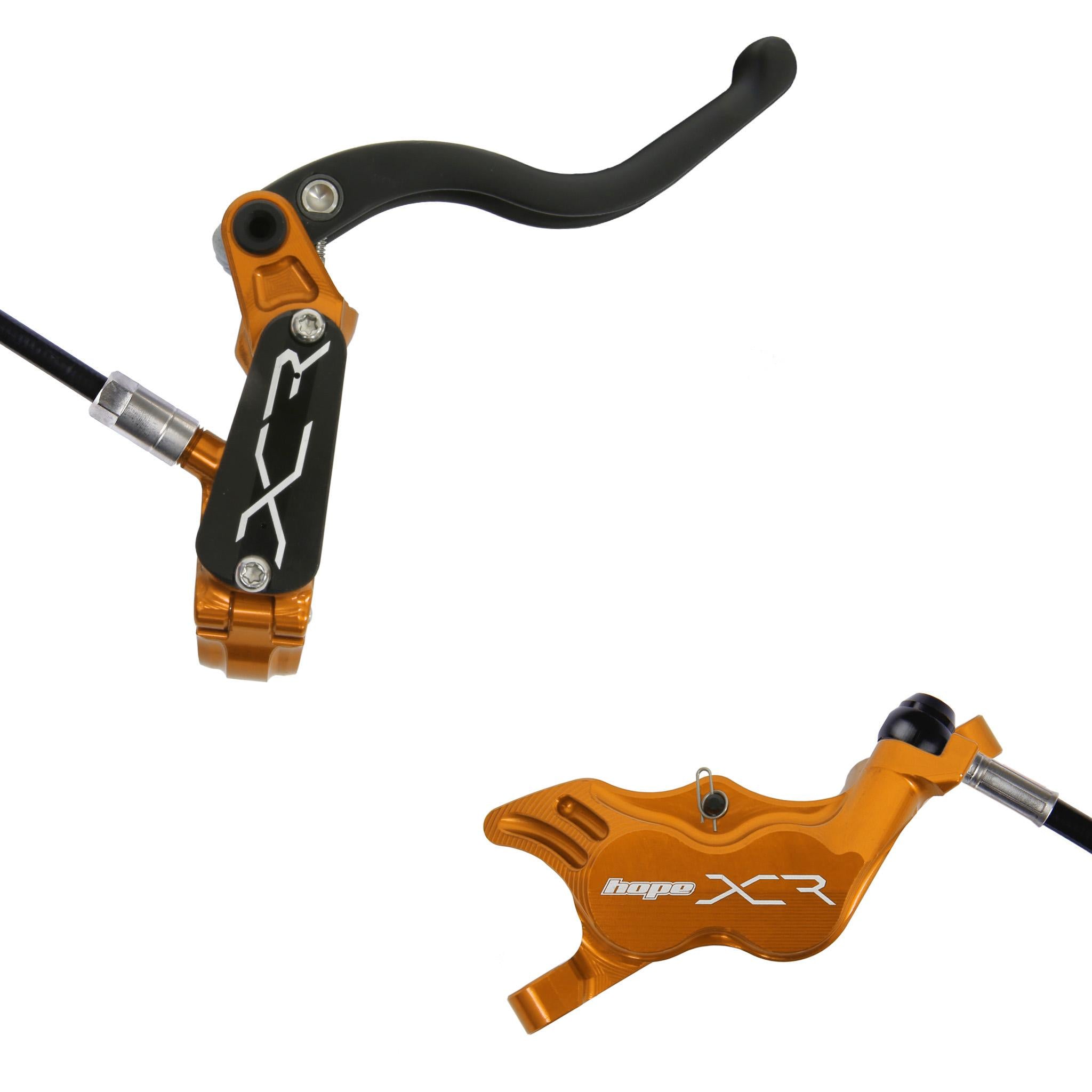 Hope XCR Pro E4 Disc Brake Orange / Front Left (Euro)