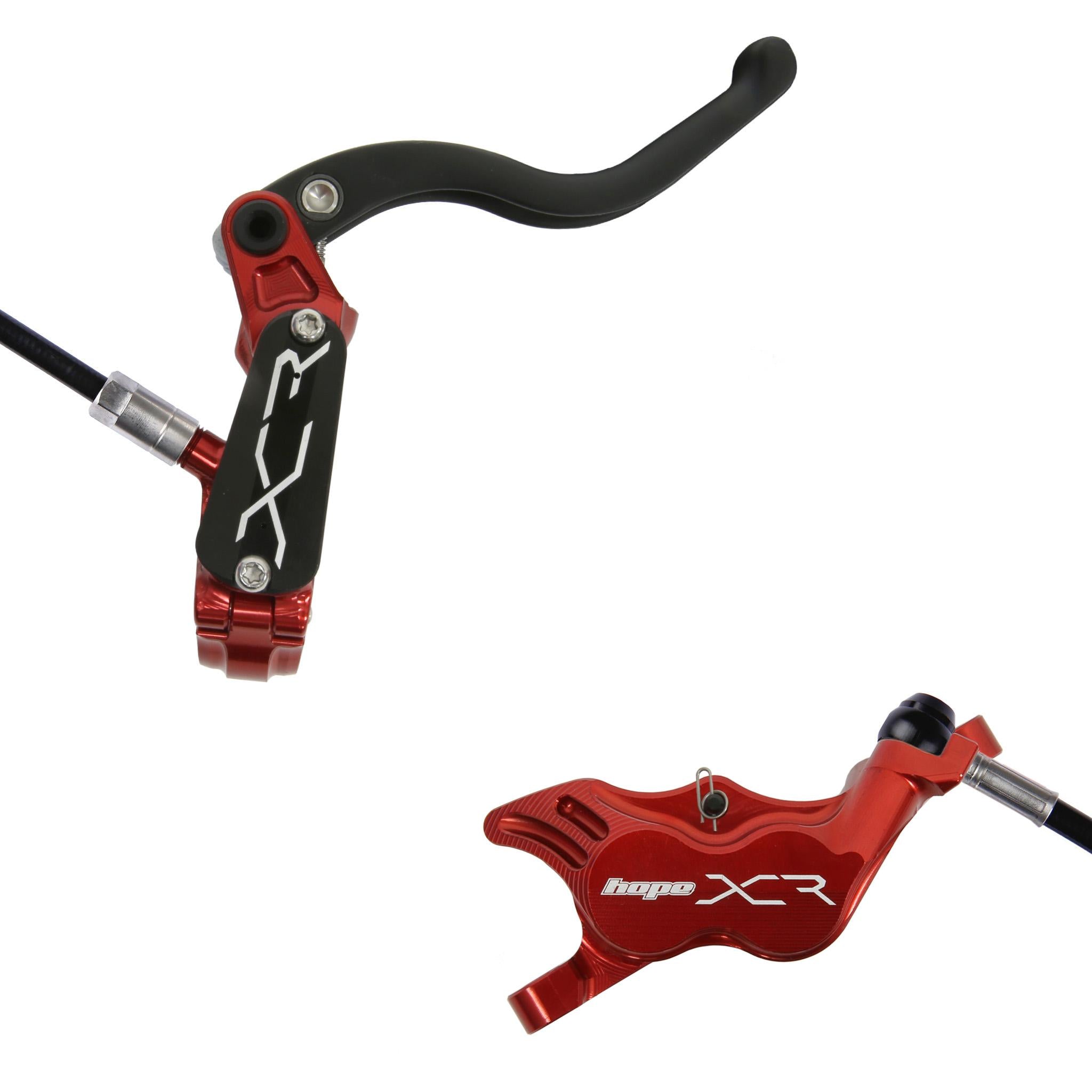 Hope XCR Pro E4 Disc Brake Red / Front Left (Euro)