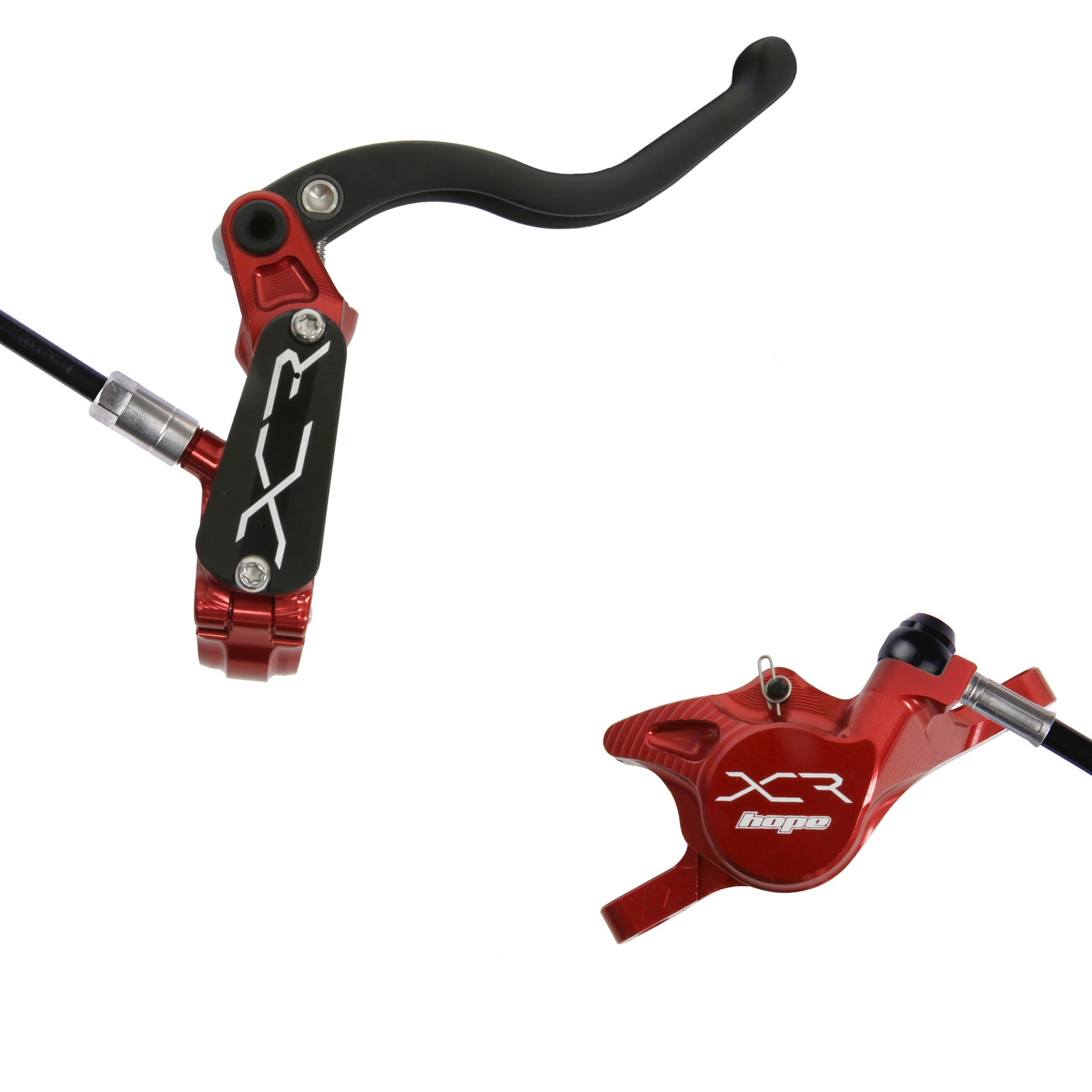 Hope XCR Pro X2 Disc Brake Red / Front/Left