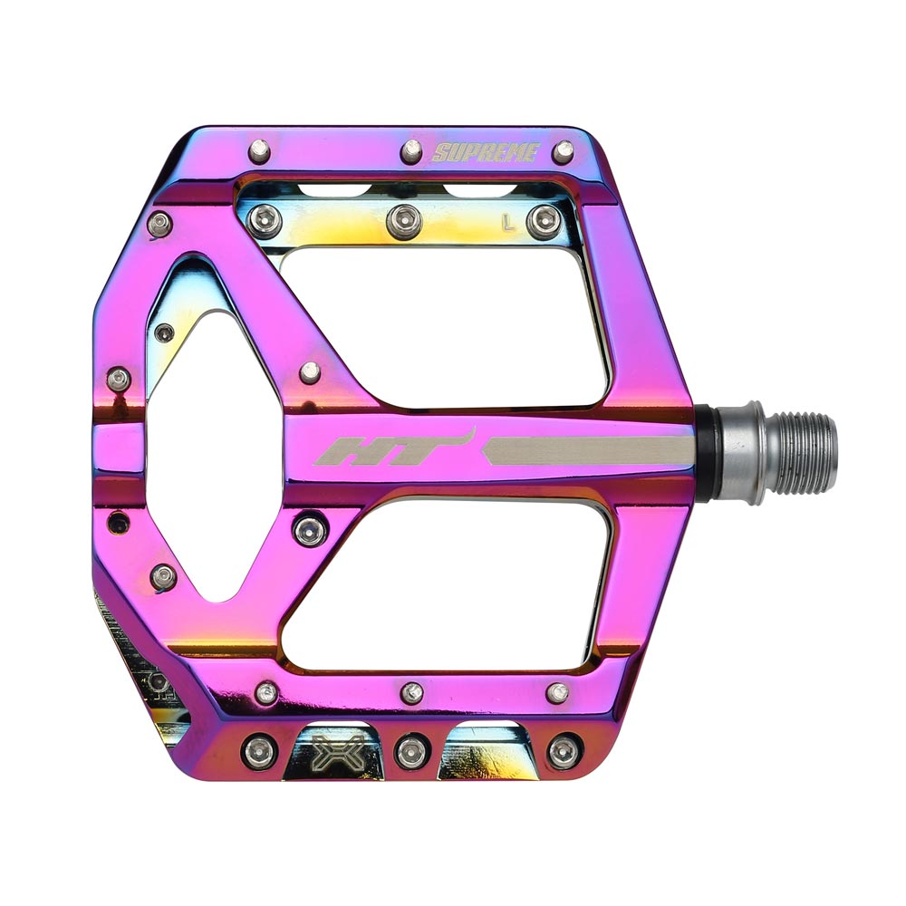HT ANS-10 Supreme Pedals Oil Slick / 9/16"