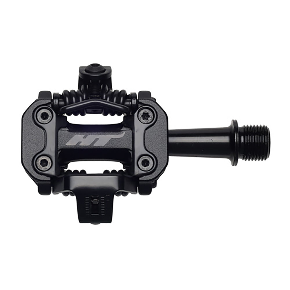 HT M2 Pedals Stealth Black / 9/16"