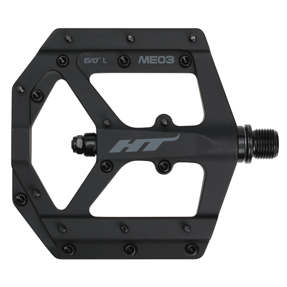 HT ME03 Pedals Stealth Black / 9/16"