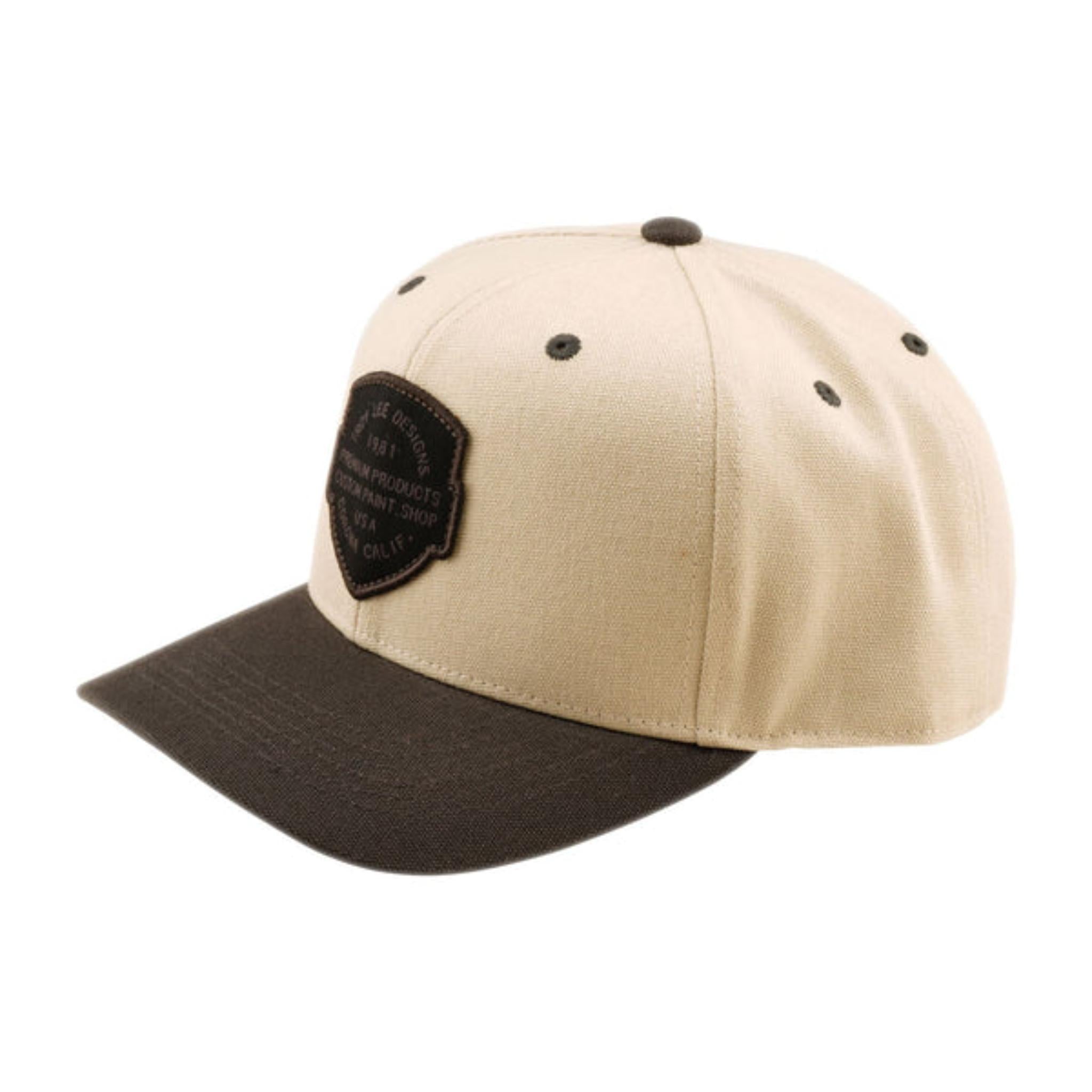 Imprint Curved Bill Snapback Cap Imprint Hat - Pumice/Black / One Size
