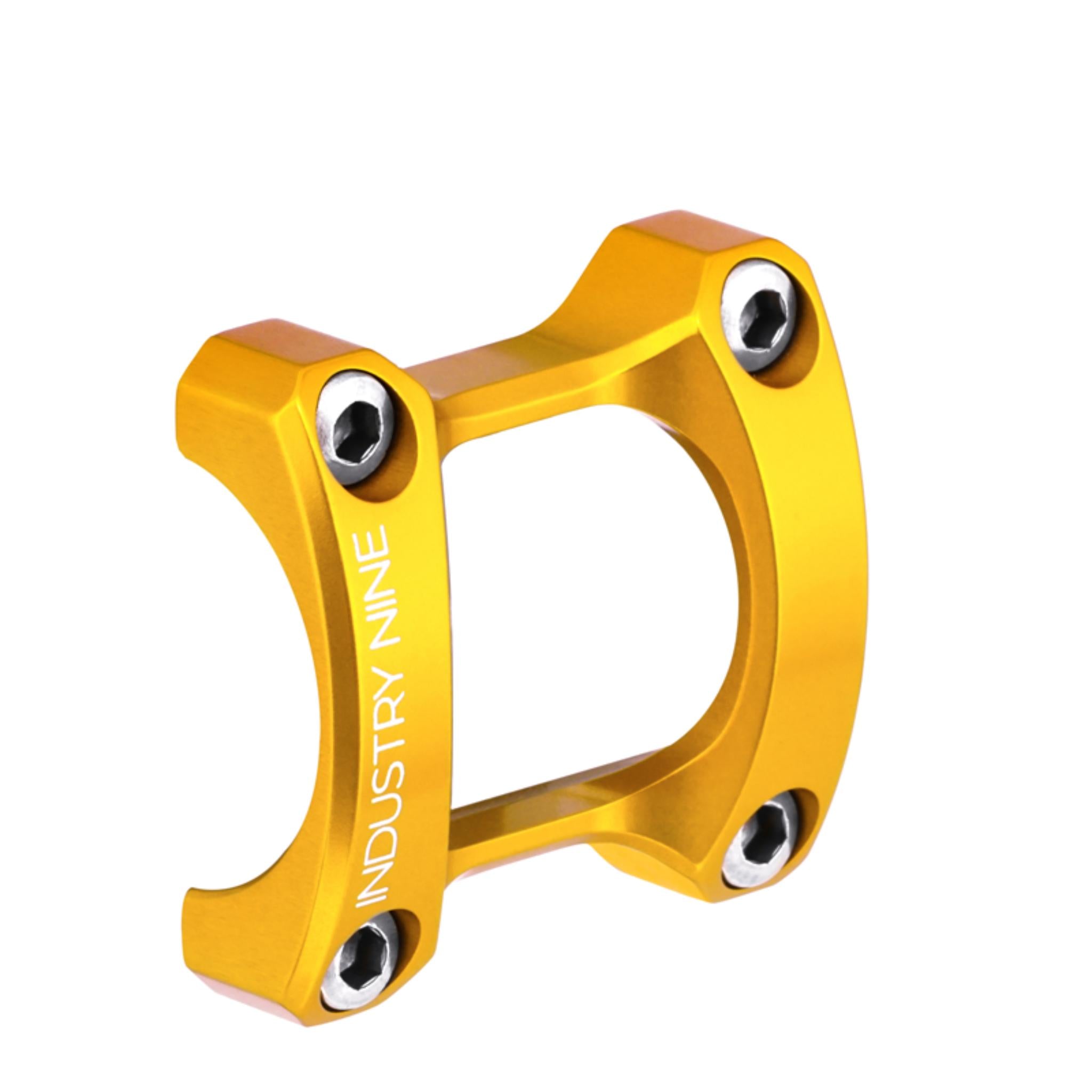 Industry Nine A318 Stem Faceplate Gold / 31.8mm
