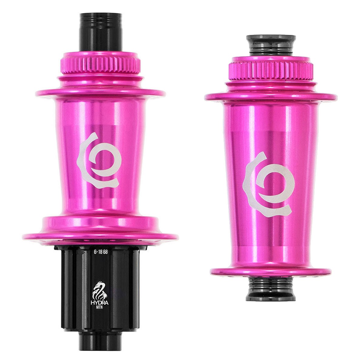 Industry Nine Hydra Classic 28h Center Lock Pink Hubset Pink / 15x110 & 12x148 - 28H - XD