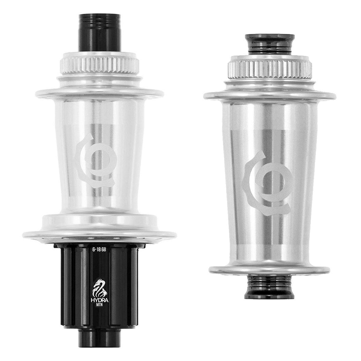 Industry Nine Hydra Classic 28h Center Lock Silver Hubset Silver / 15x100 & 12x148 - 28H - XD