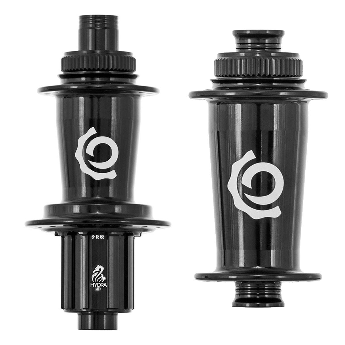Industry Nine Hydra Classic 32h Center Lock Black Hubset Black / 15x110 & 12x148 - 32H - HG