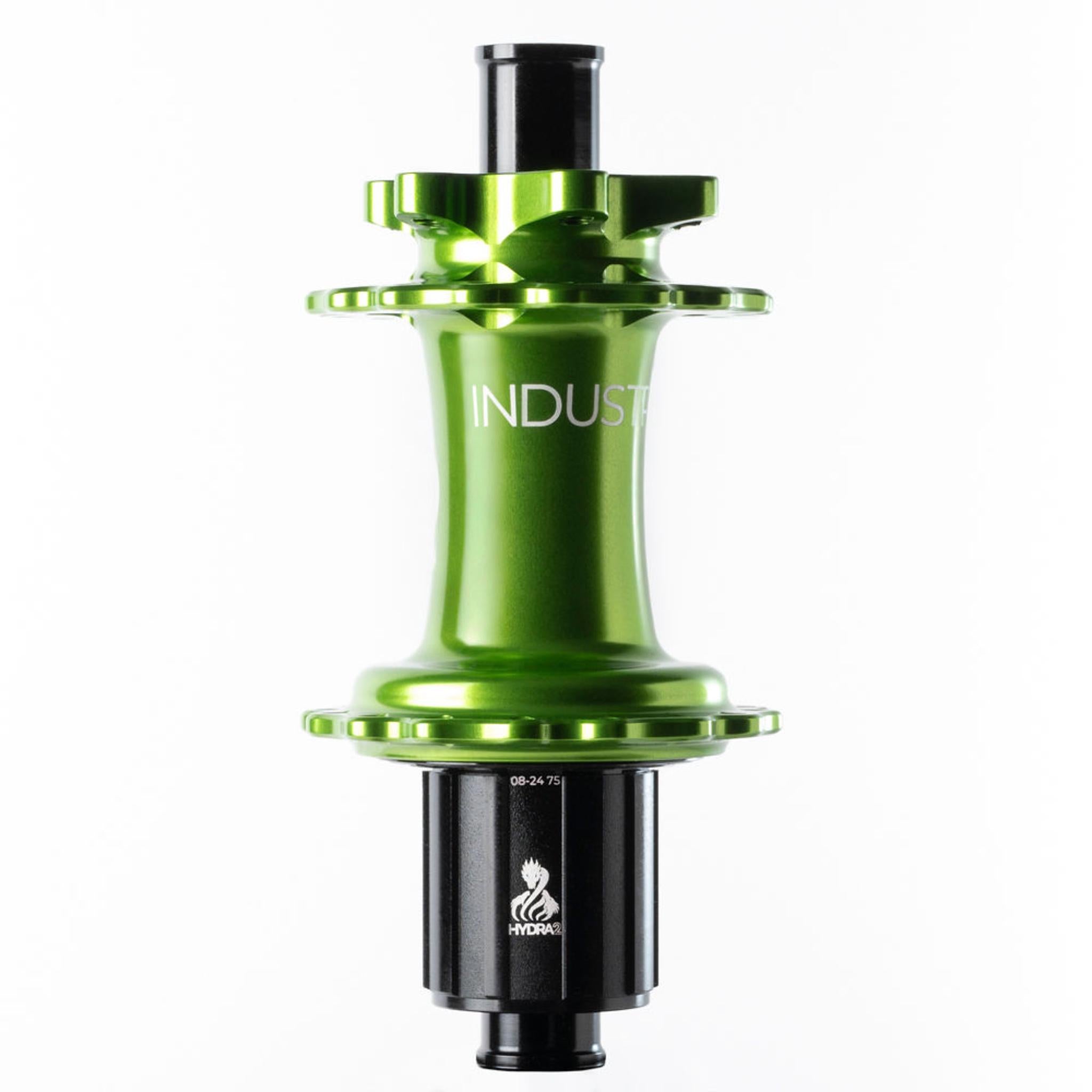 Industry Nine Hydra2 Hubset Lime / 15x110 - 12x148 / Shimano HG