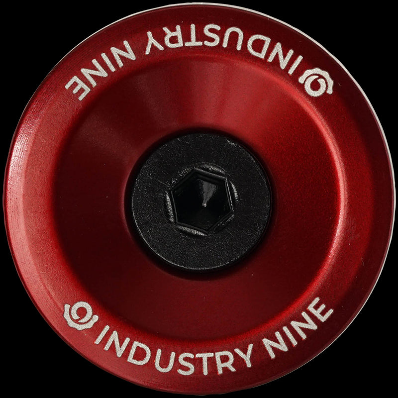 Industry Nine iRiX Alu Top Cap Ultra Light Red