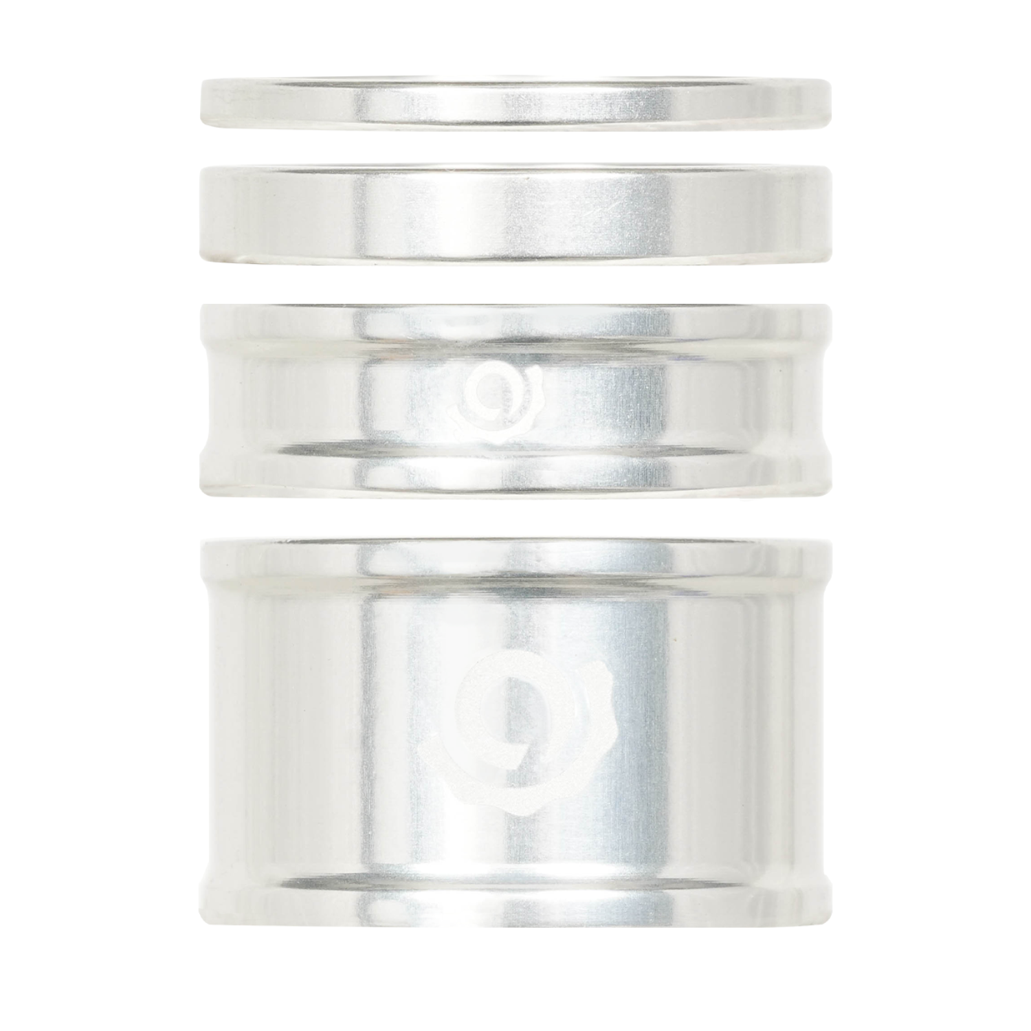 Industry Nine iRiX Headset Spacer Kits Silver