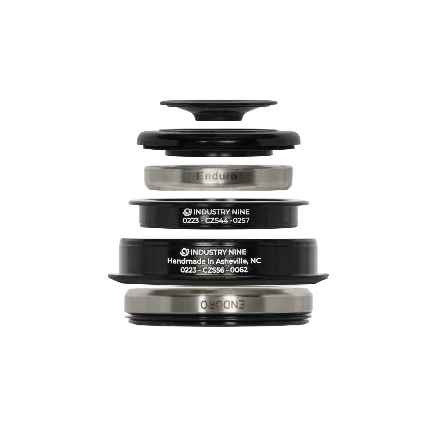 Industry Nine iRiX Headset ZS Complete Black / Top 41/44/05 - Bottom 52/56