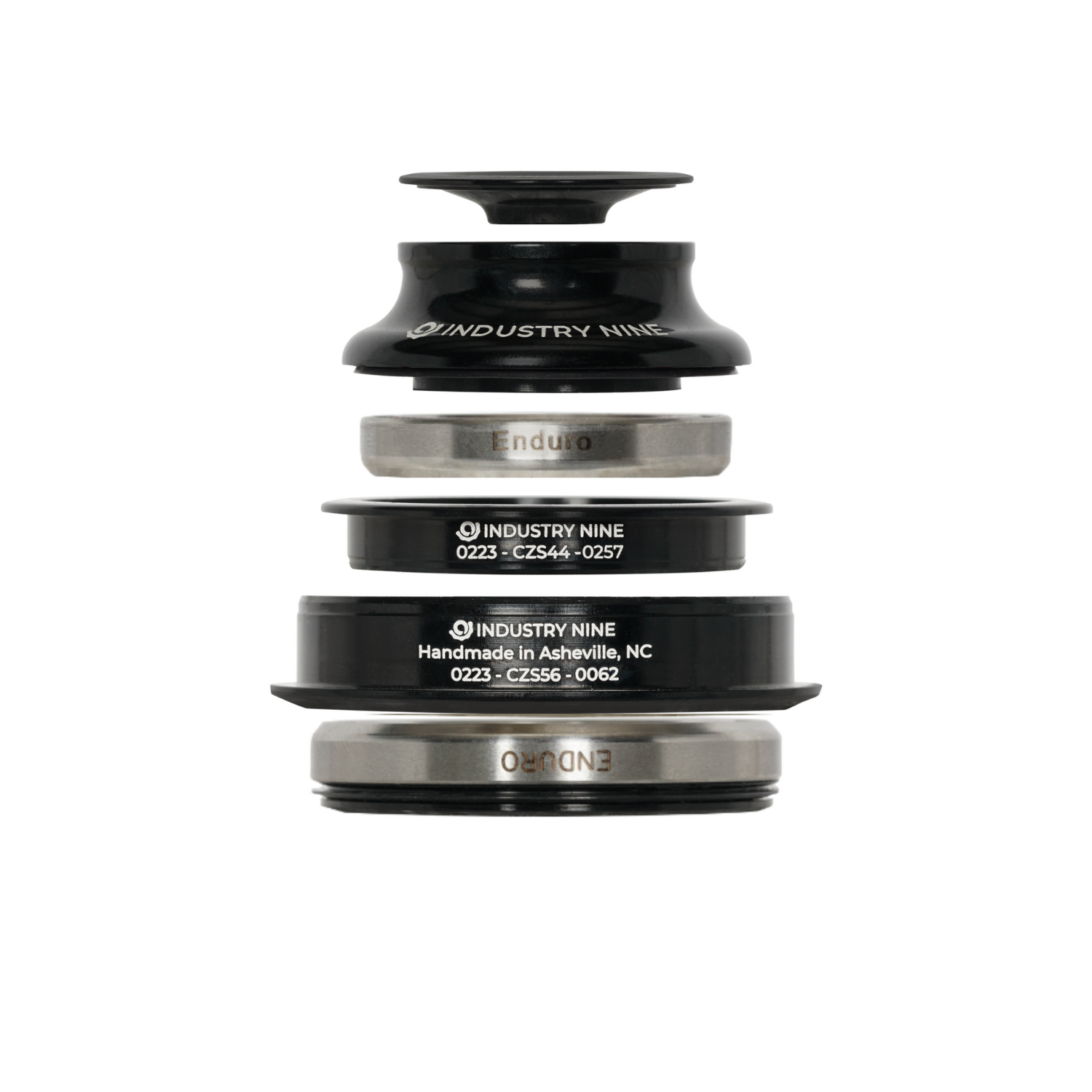 Industry Nine iRiX Headset ZS Complete Black / Top 41/44/15 - Bottom 52/56