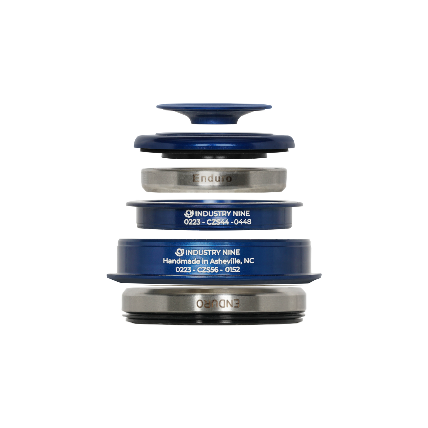 Industry Nine iRiX Headset ZS Complete Blue / Top 41/44/05 - Bottom 52/56