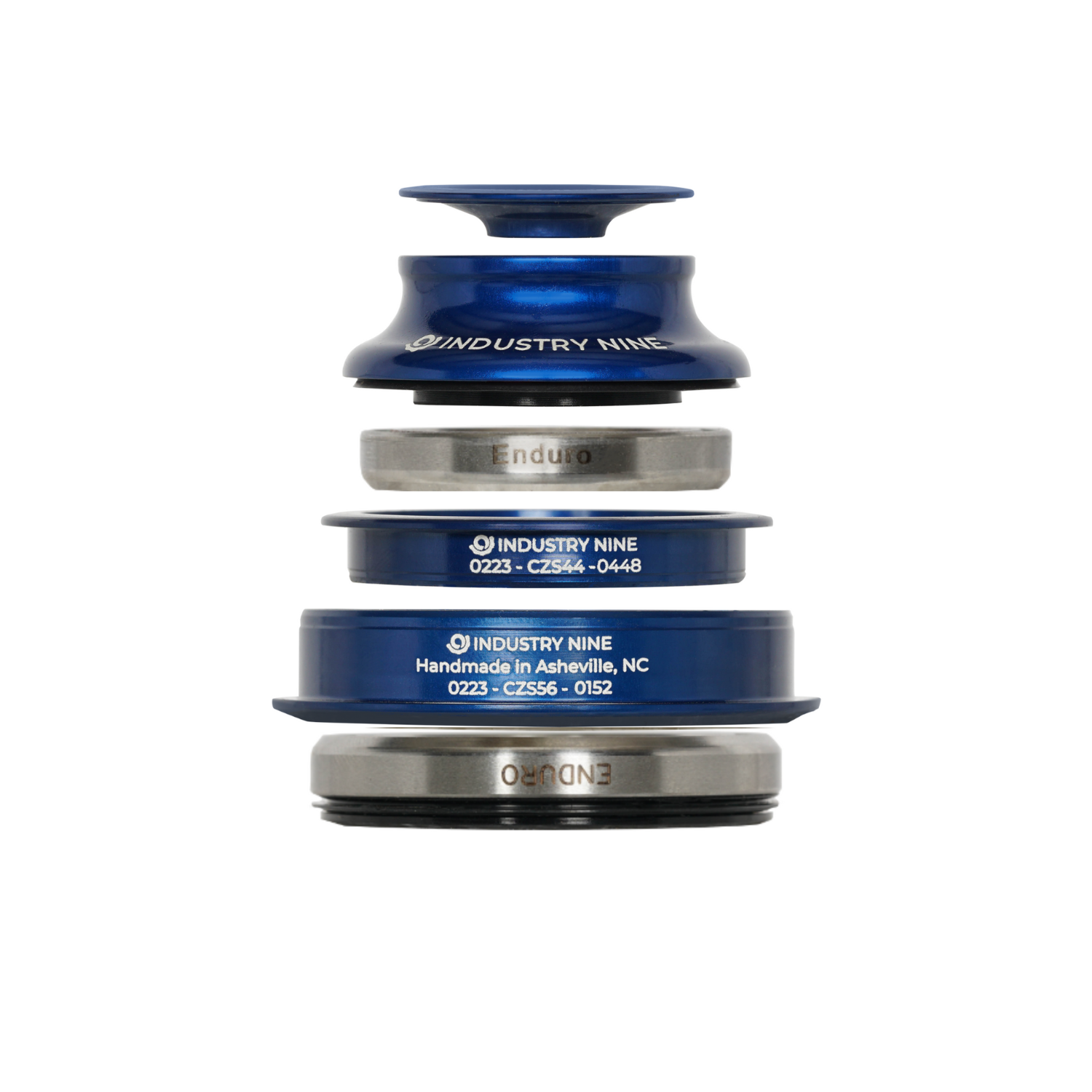 Industry Nine iRiX Headset ZS Complete Blue / Top 41/44/15 - Bottom 52/56