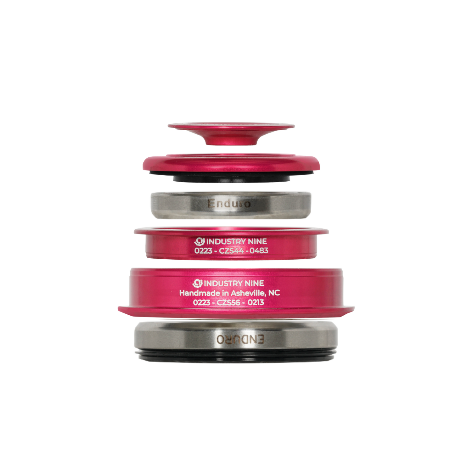 Industry Nine iRiX Headset ZS Complete Pink / Top 41/44/05 - Bottom 52/56