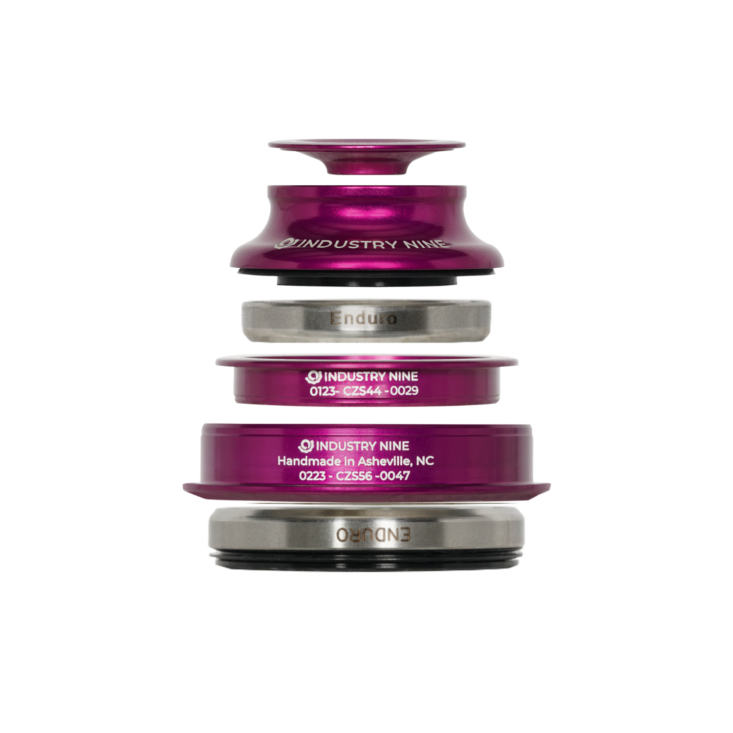 Industry Nine iRiX Headset ZS Complete Purple / Top 41/44/15 - Bottom 52/56