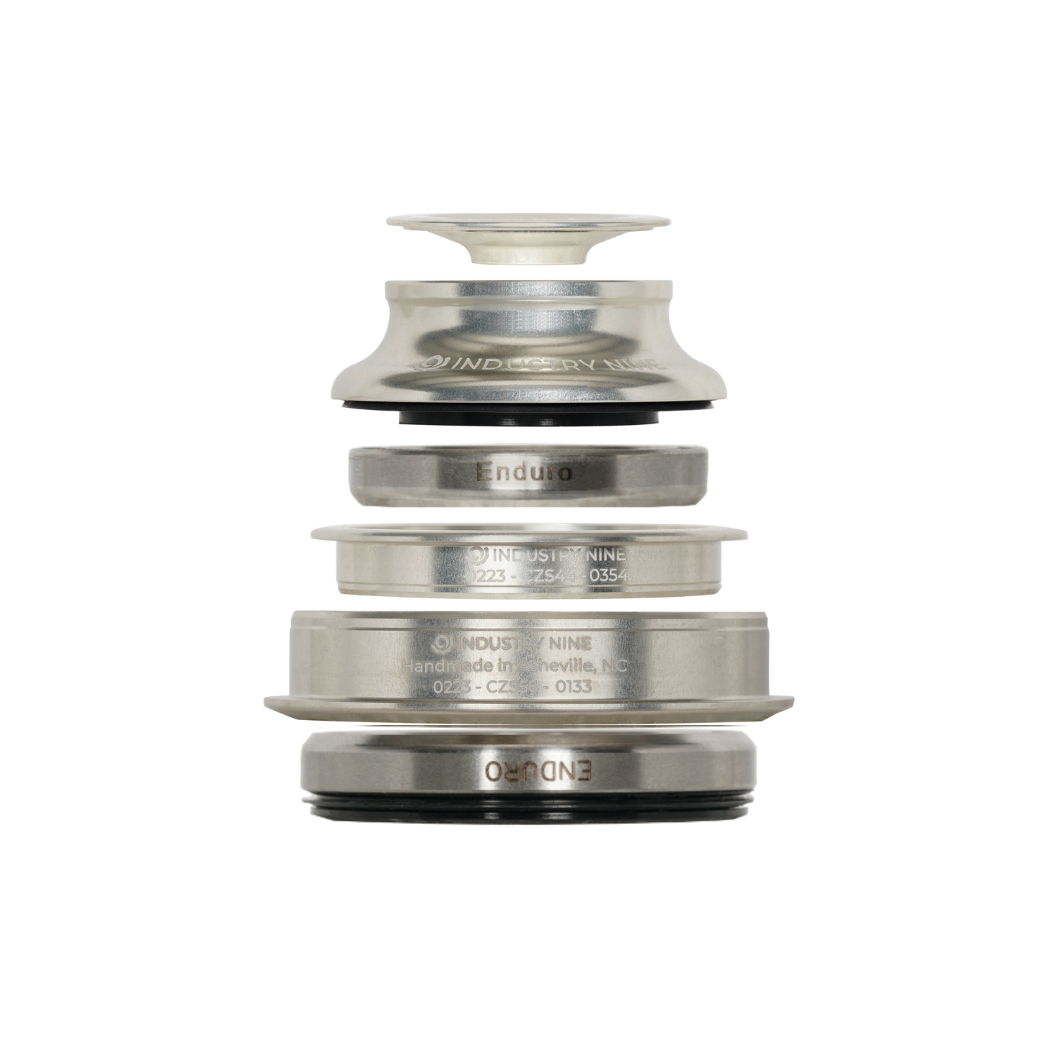 Industry Nine iRiX Headset ZS Complete Silver / Top 41/44/15 - Bottom 52/56