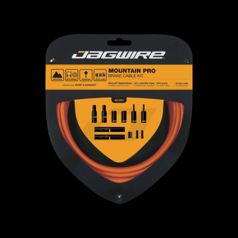 Jagwire Mountain Pro Brake Kit Orange