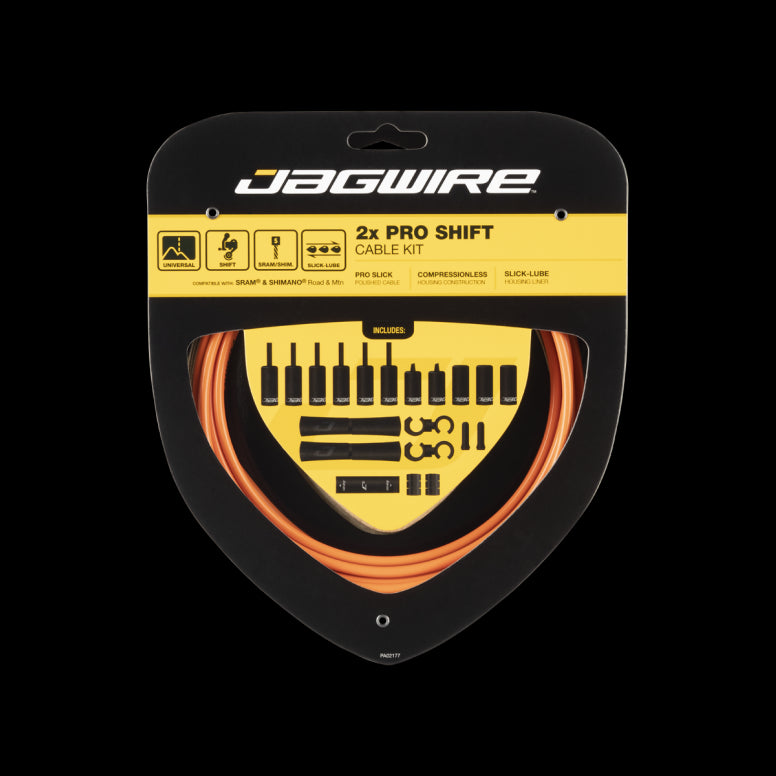 Jagwire Pro Shift Kit 2x Orange / Pro Shift Kit 2x