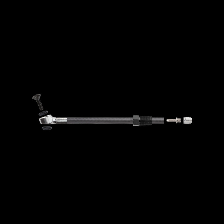 Jagwire Sport DOT Hydraulic Hose Kit - SRAM Red 22 Post Mount Black