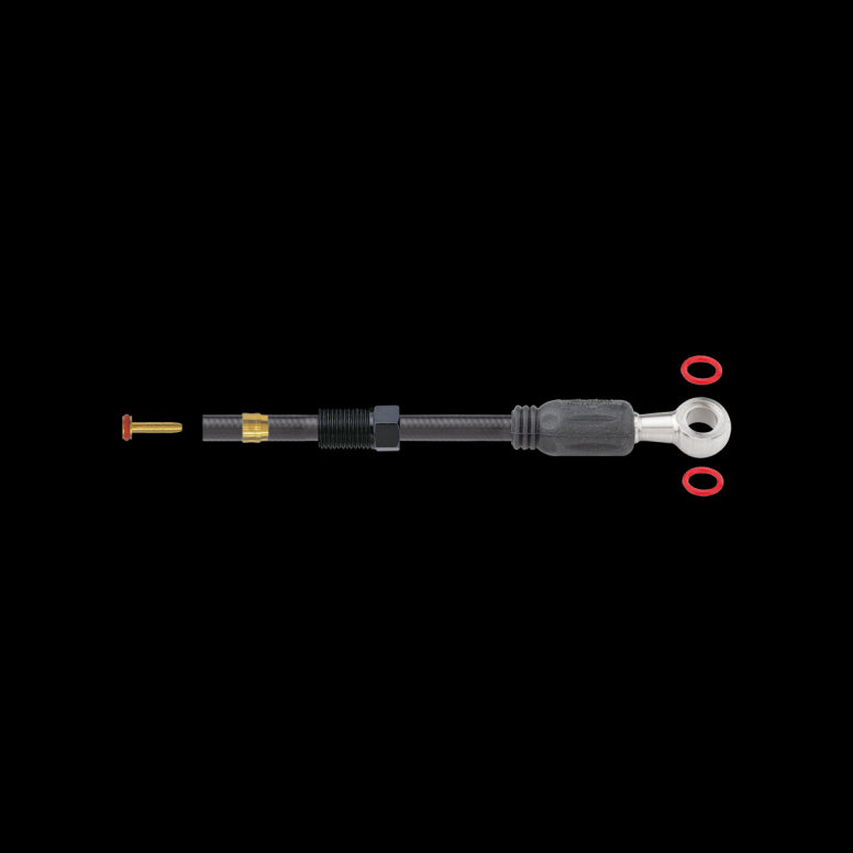 Jagwire Sport Mineral Hydraulic Hose Kit - Tektro Banjo Black