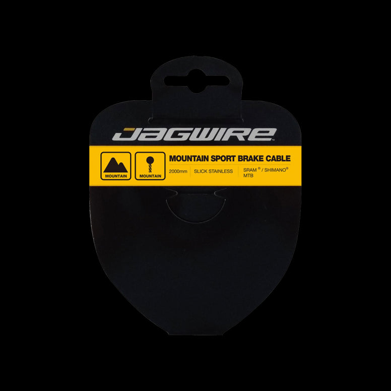 Jagwire Sport Slick Stainless MTB Brake Cable Silver / Shimano/SRAM 2000mm