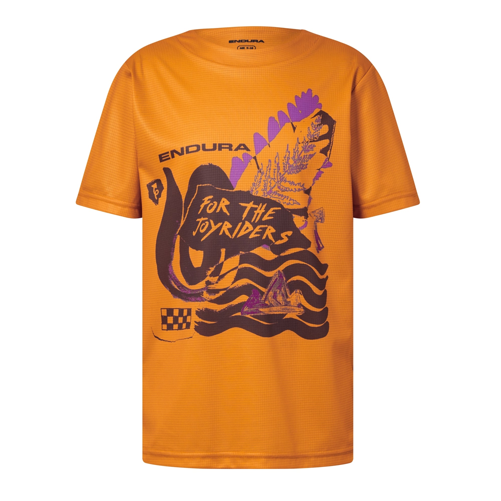Kids Singletrack Core Tee End Orange / 7-8