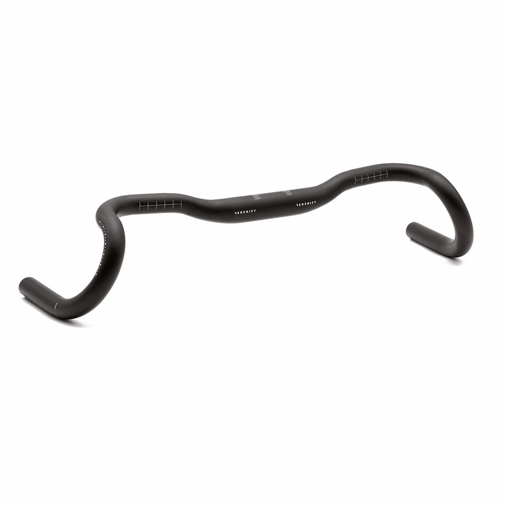 Kitchen Sink Bar Black / 41cm / 20mm Rise, 25Deg flare, 7Deg sweep