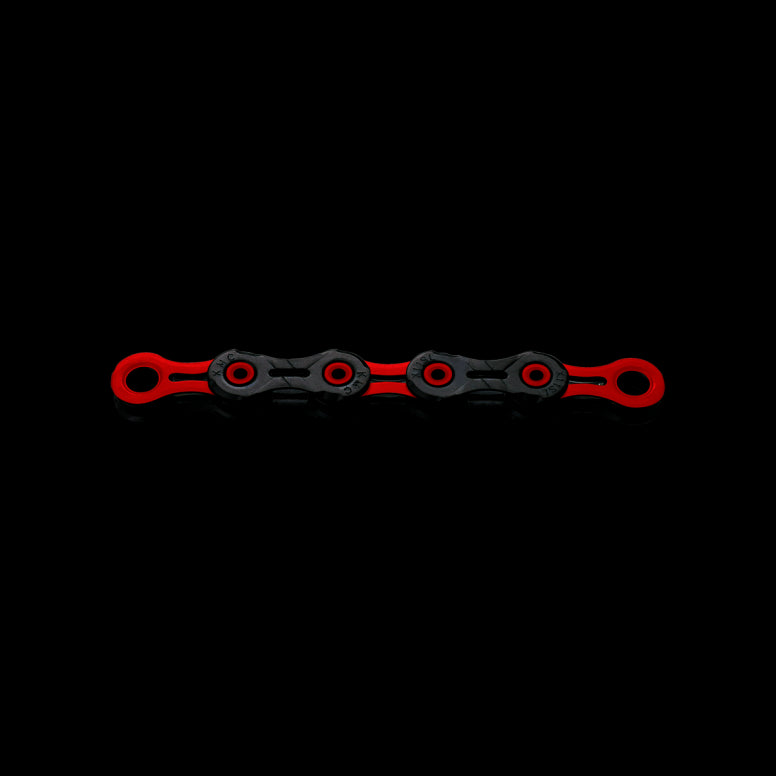 KMC DLC11 11-Speed Chain Black/Red / 118 Links