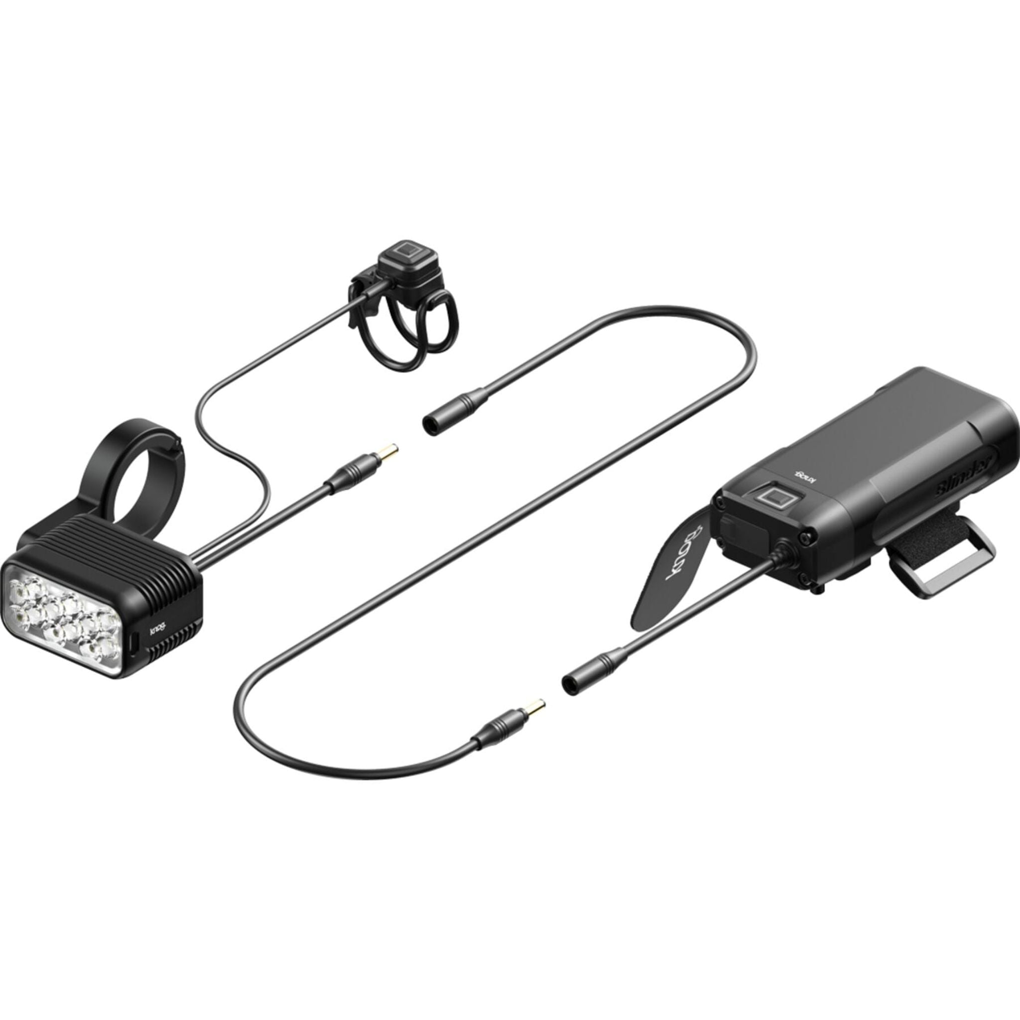 Knog Blinder X 2300 Front Light with 10,000 mAh Battery Pack