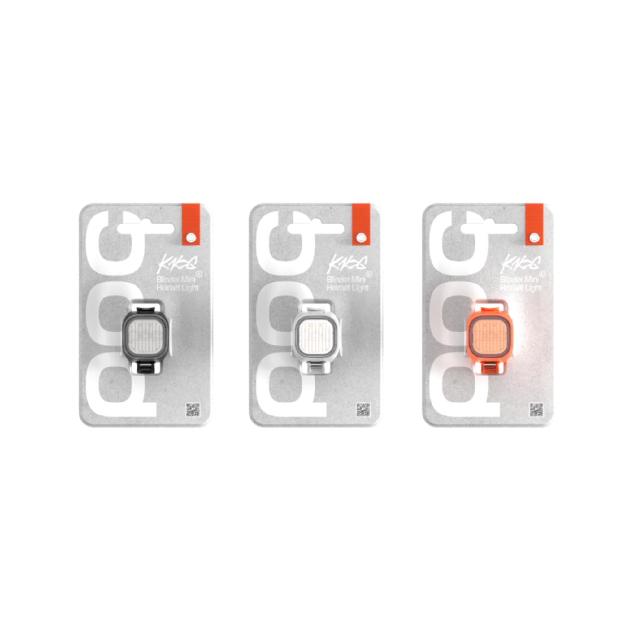Knog Mini Helmet Light Uranium Black / One Size