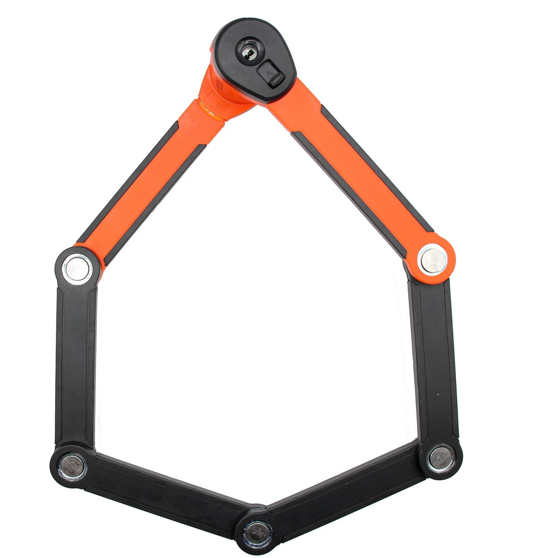 Kryptonite Evolution 790 Folding Lock 90cm Sold Secure Gold Orange / Black / 90cm