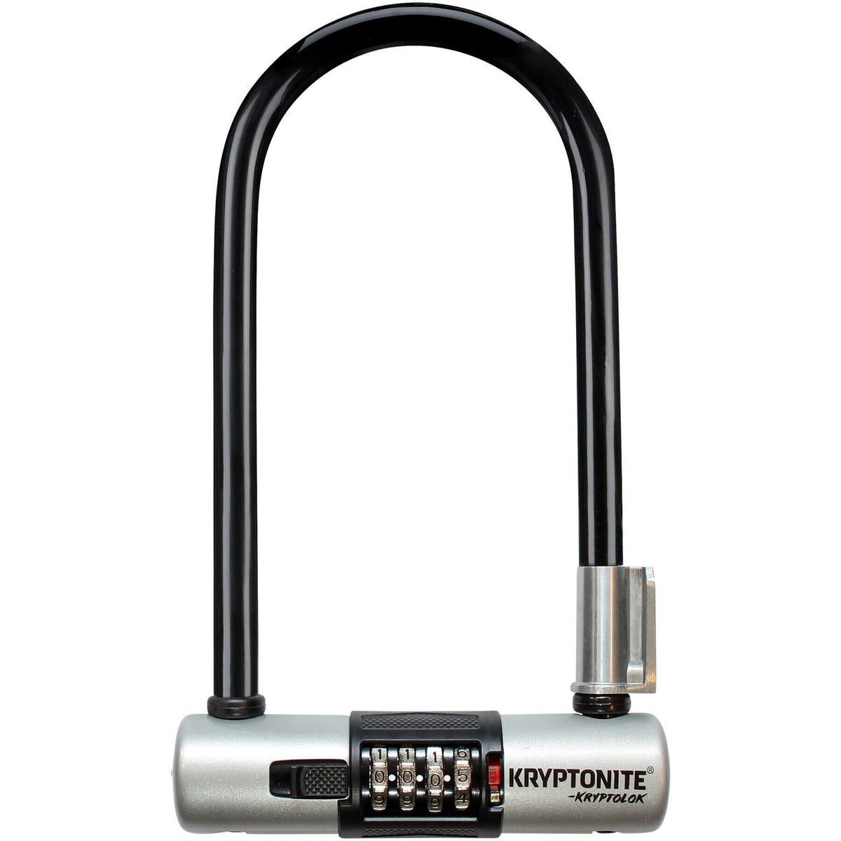Kryptonite Kryptolok Combo Standard U-Lock with Bracket Sold Secure Gold Black / Silver / Standard